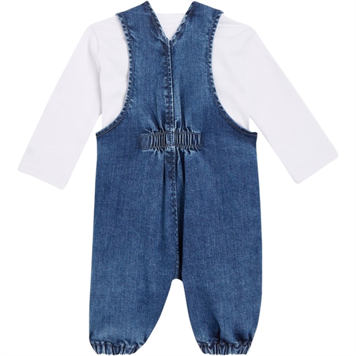 Tommy Hilfiger Baby Denim Dungaree Set Denim
