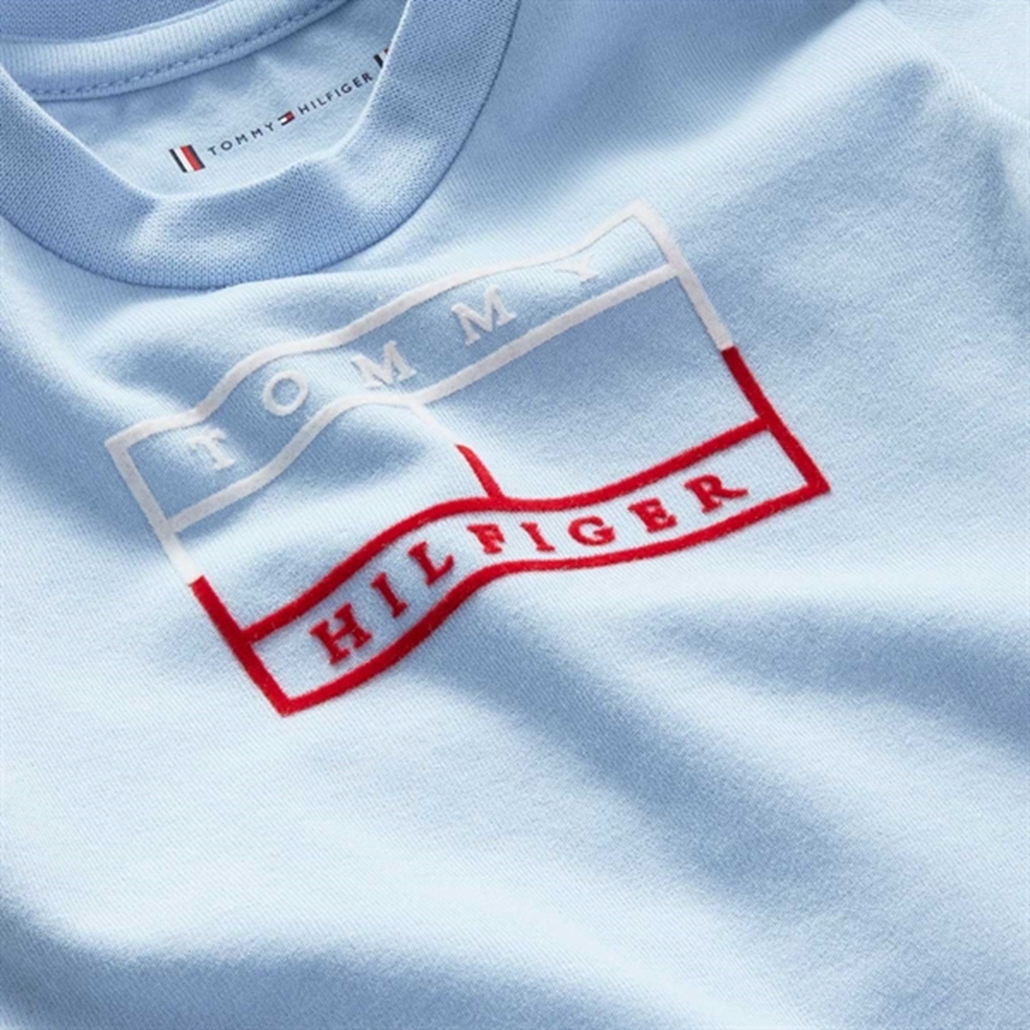 Tommy Hilfiger Baby Tommy Graphic T-Shirt Chambray Sky 2