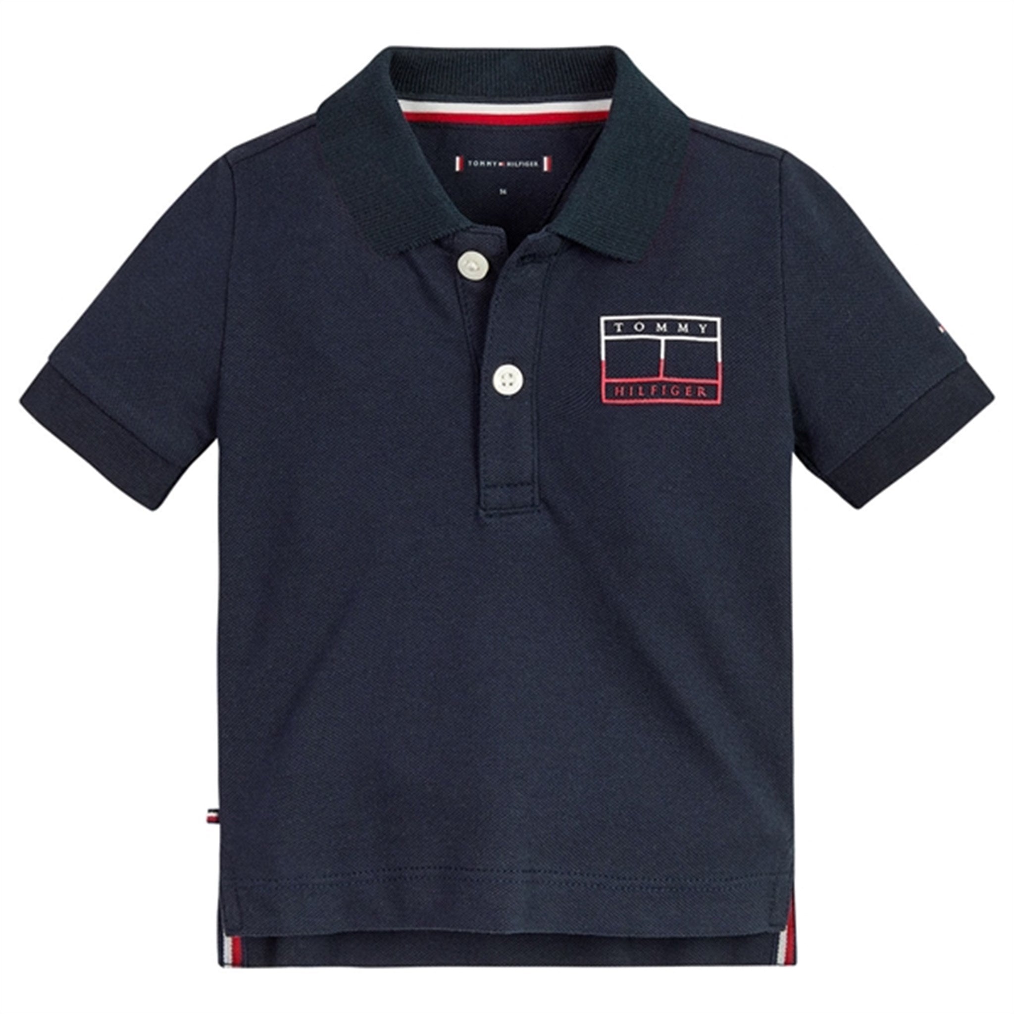 Tommy Hilfiger Baby Tommy Flag Polo Desert Sky