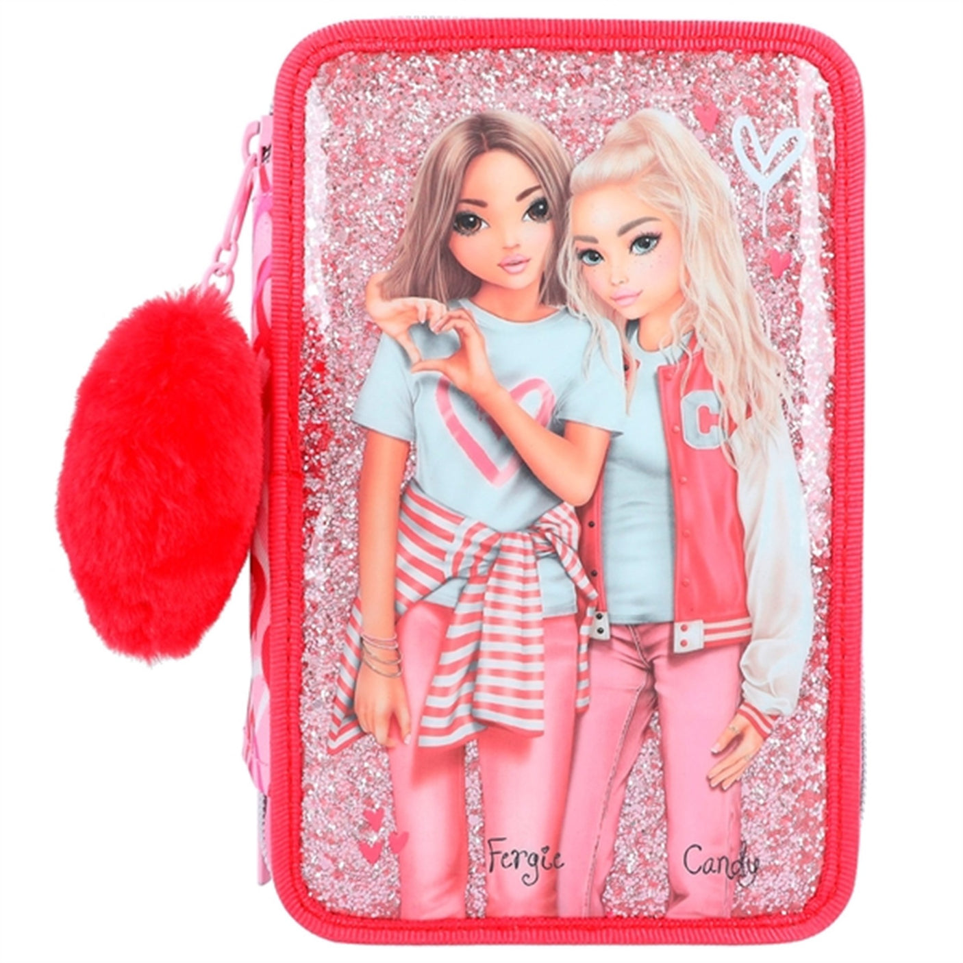 TOPModel Triple Pencil Case One Love