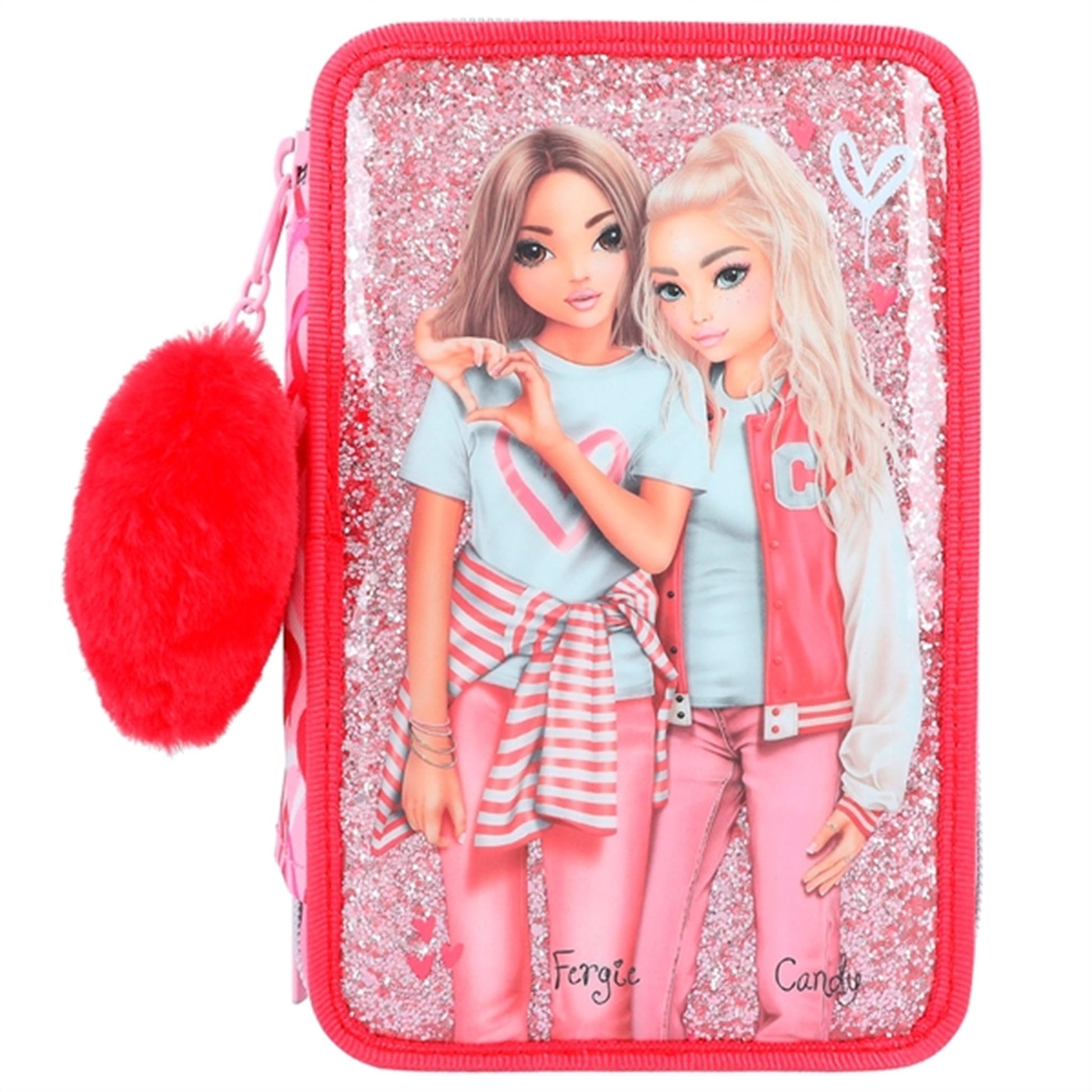 TOPModel Triple Pencil Case One Love