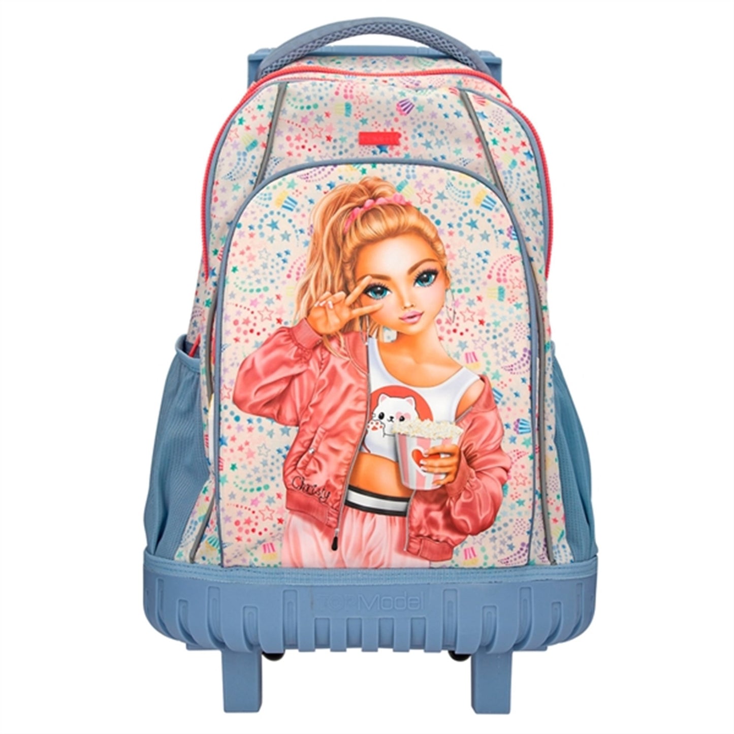 TOPModel Schoolbackpack w. Trolley Cutie Star