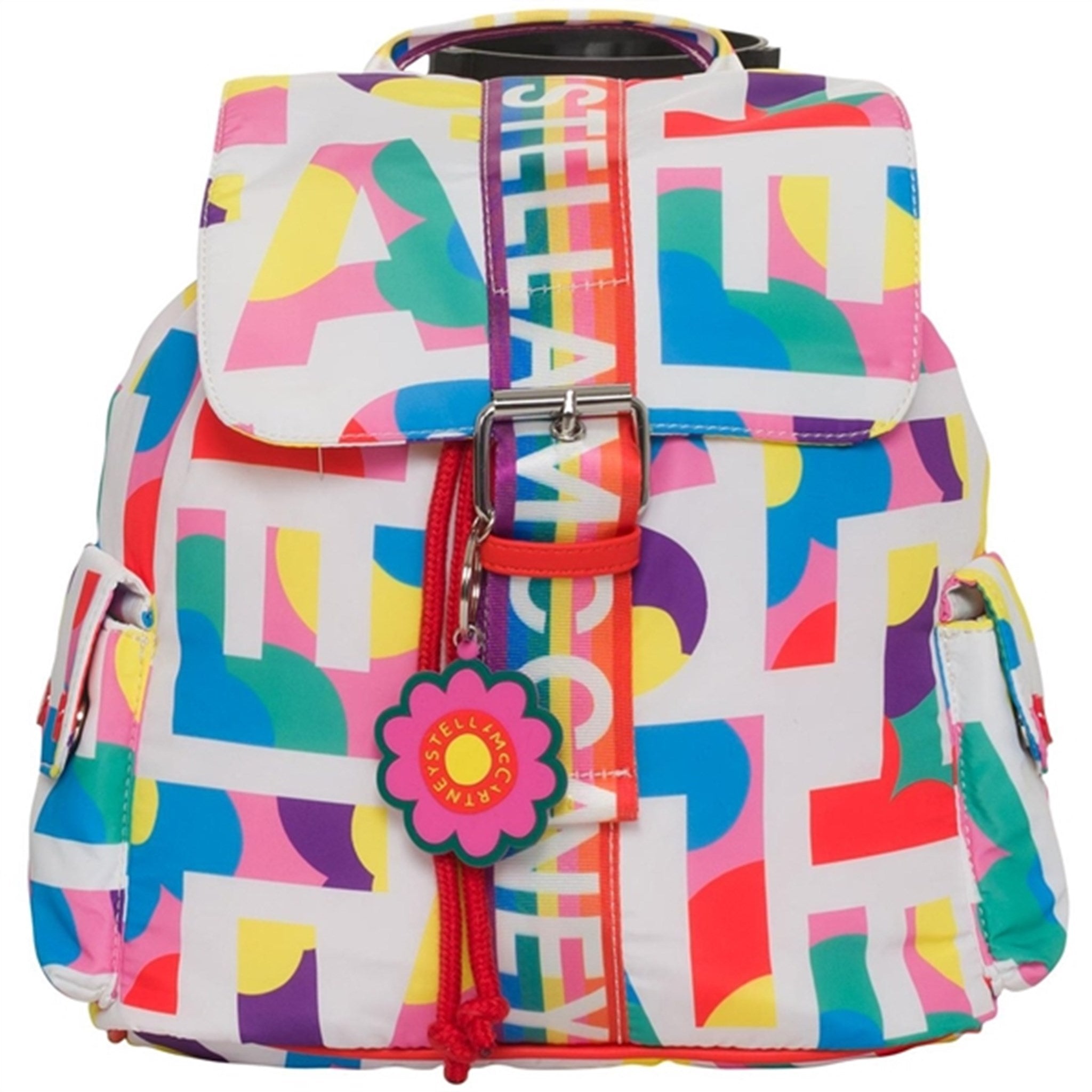 Stella McCartney White/Colourful Backpack