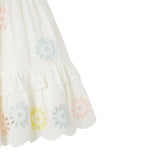 Stella McCartney Avorio/Embroidery Skirt