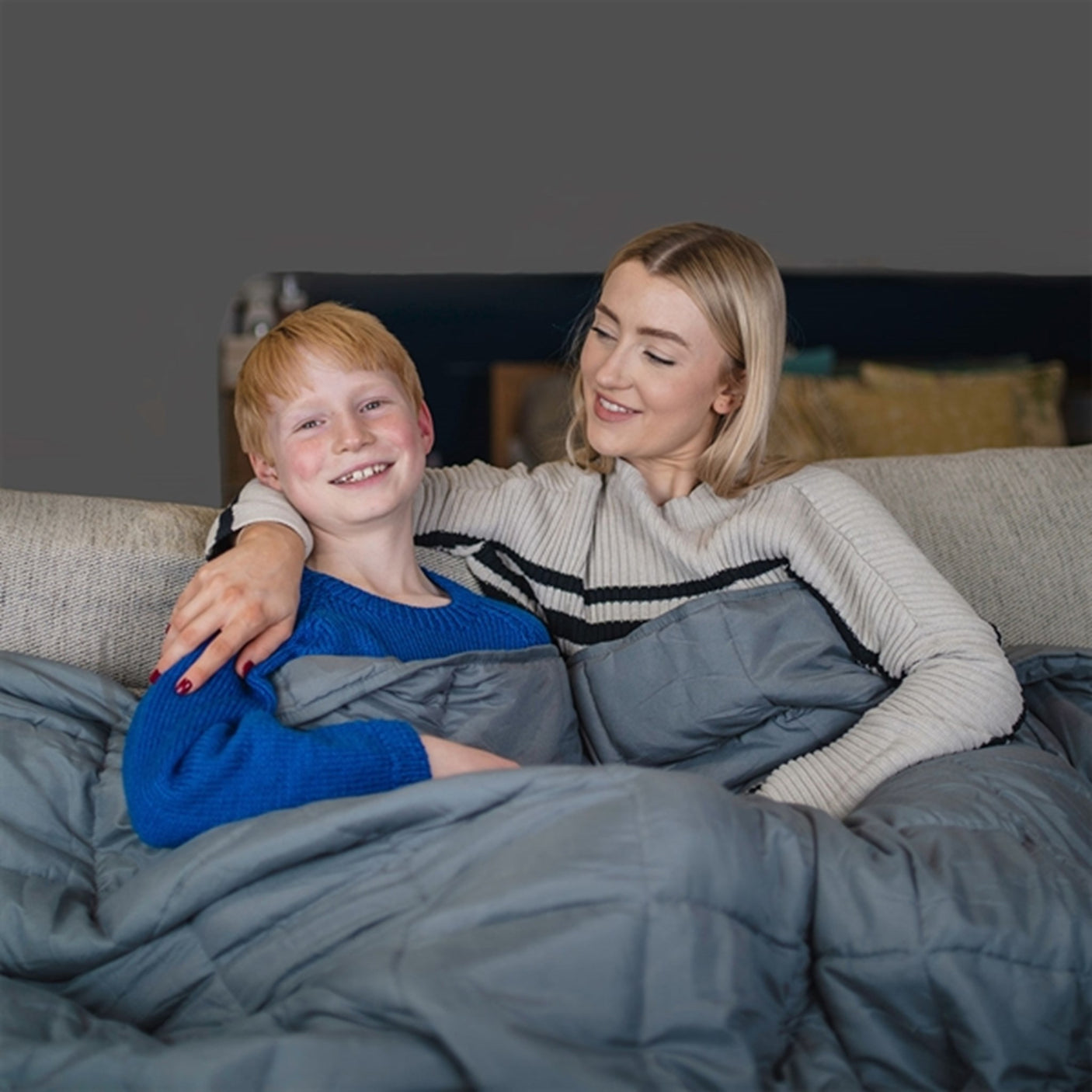 Scandinavian Rest Weighted duvet 140x200 5kg Grey