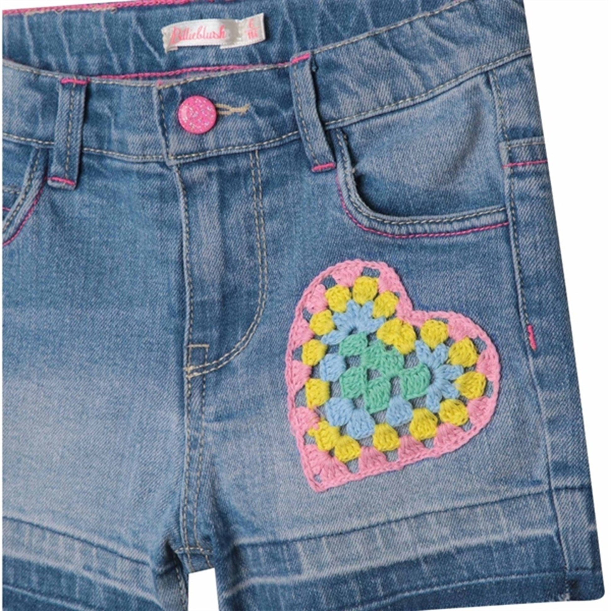 Billieblush Denim Shorts Double Stone/Bleach