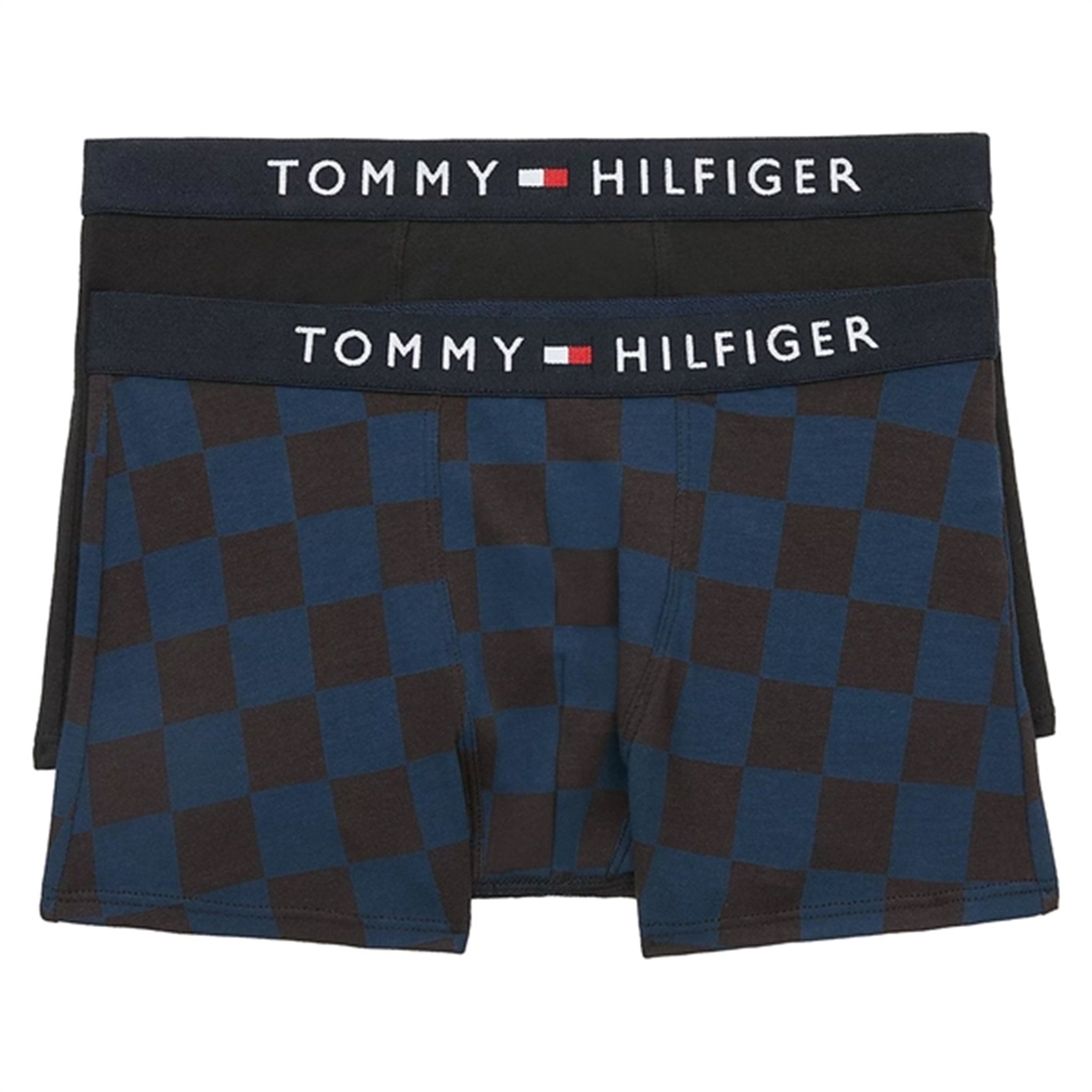 Tommy Hilfiger Boxershorts 2-Pack Checkboard / Black