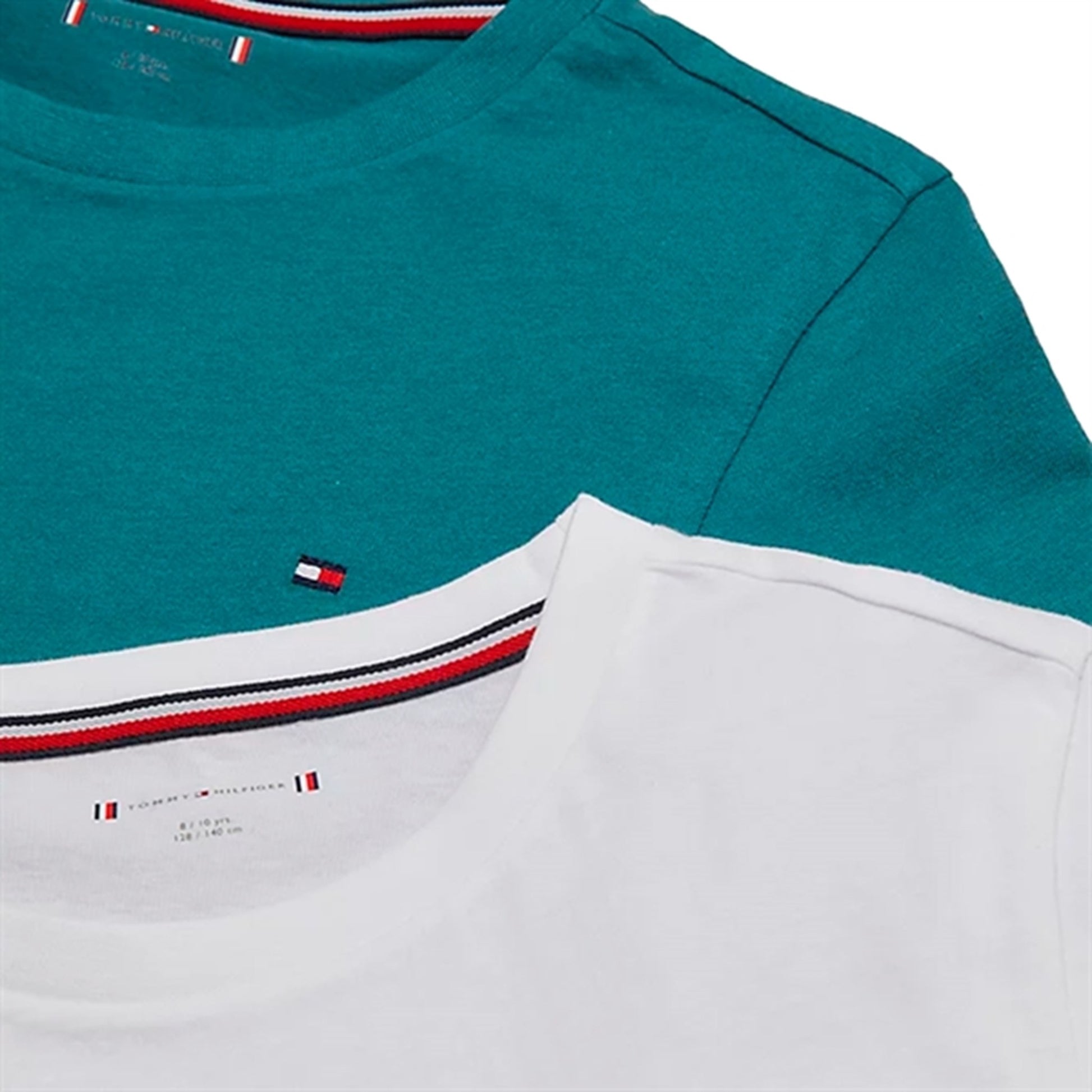 Tommy Hilfiger T-shirt 2-pack White/Frosted Green