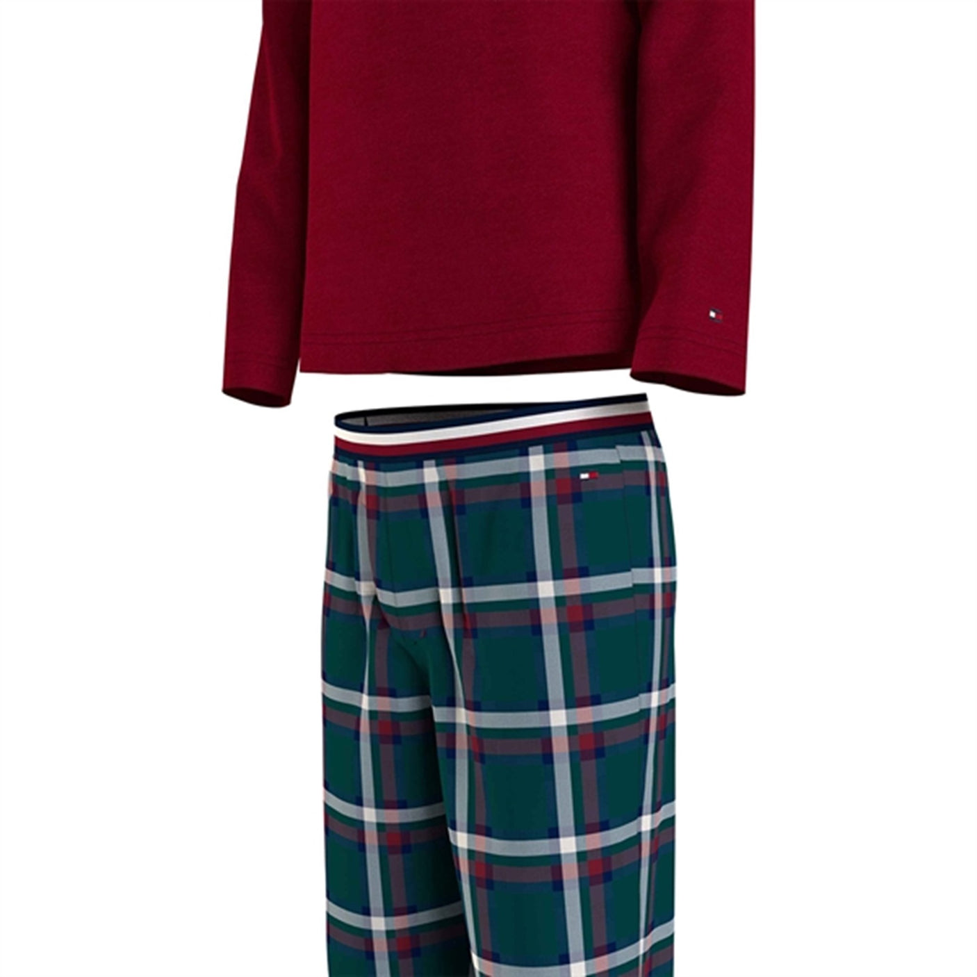 Tommy Hilfiger Pyjamas Rg/ Green Global Stripe Ck