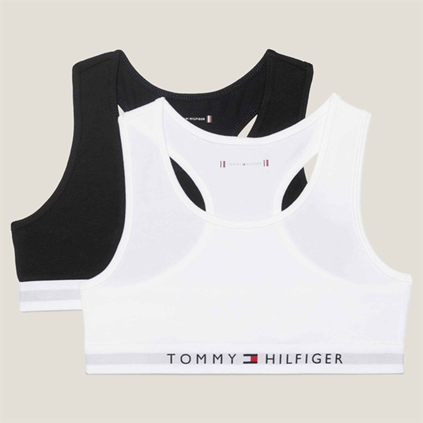 Tommy Hilfiger Bralette 2-Pack White / Black