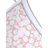 Tommy Hilfiger Padded Triangle Bra Printed Floral Whimsy Pink