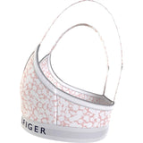 Tommy Hilfiger Padded Triangle Bra Printed Floral Whimsy Pink