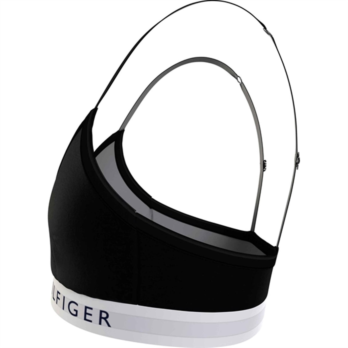 Tommy Hilfiger Padded Triangle Bra Black