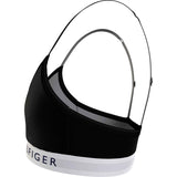 Tommy Hilfiger Padded Triangle Bra Black