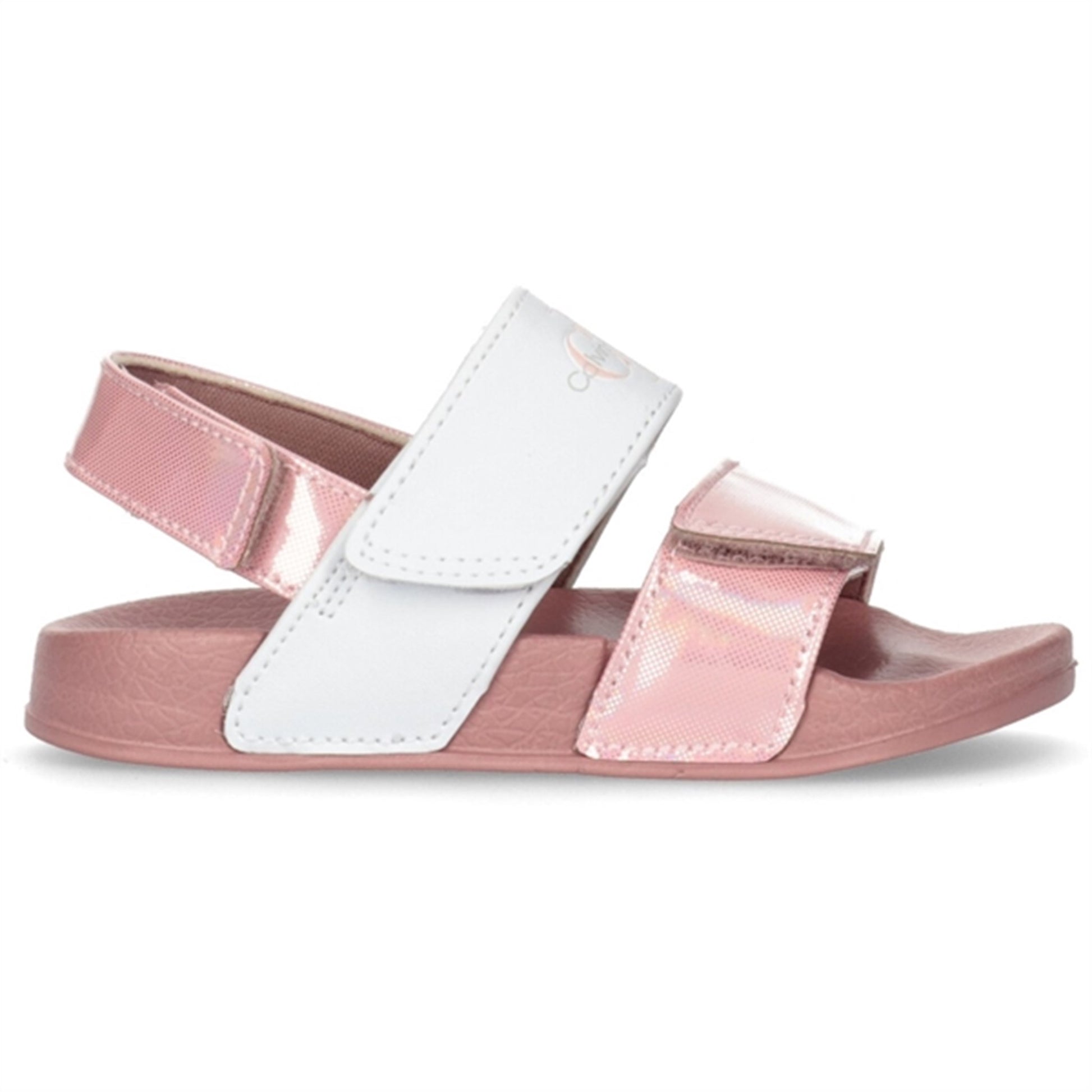 Calvin Klein Velcro Sandal Pink/White