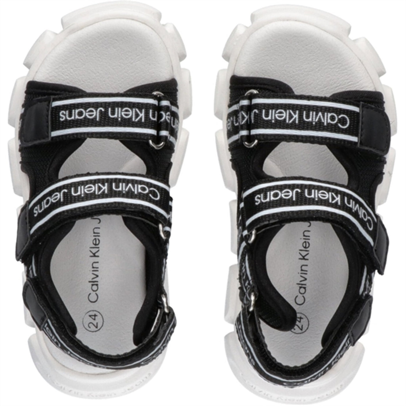 Calvin Klein Velcro Sandal Black