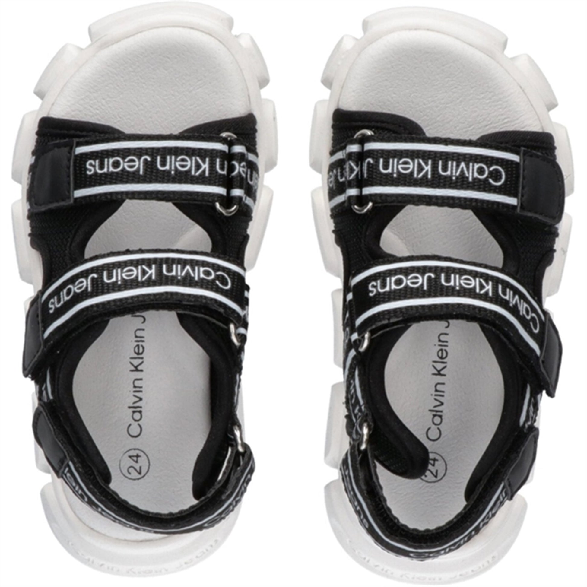 Calvin Klein Velcro Sandal Black