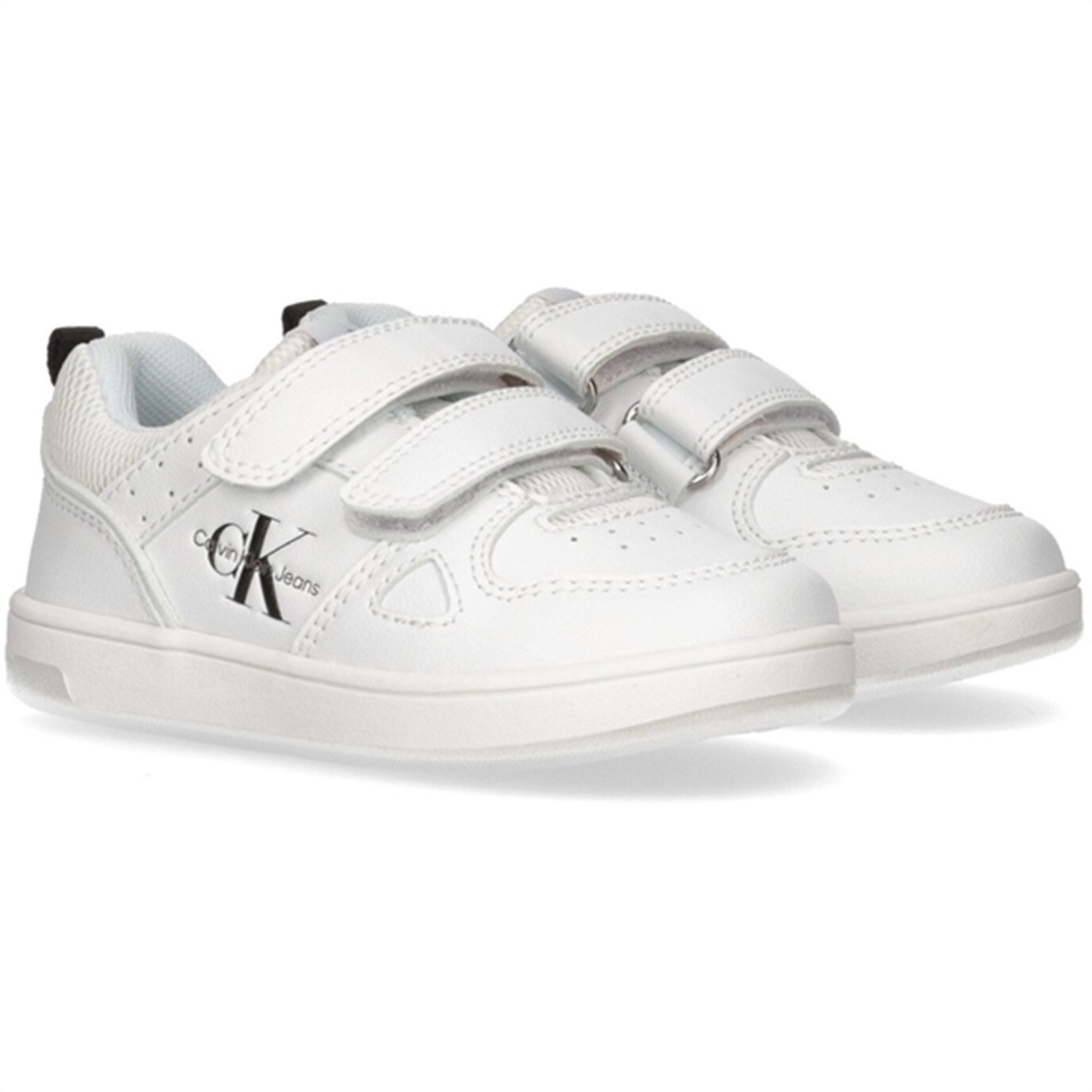 Calvin Klein Low Cut Velcro Sneaker White