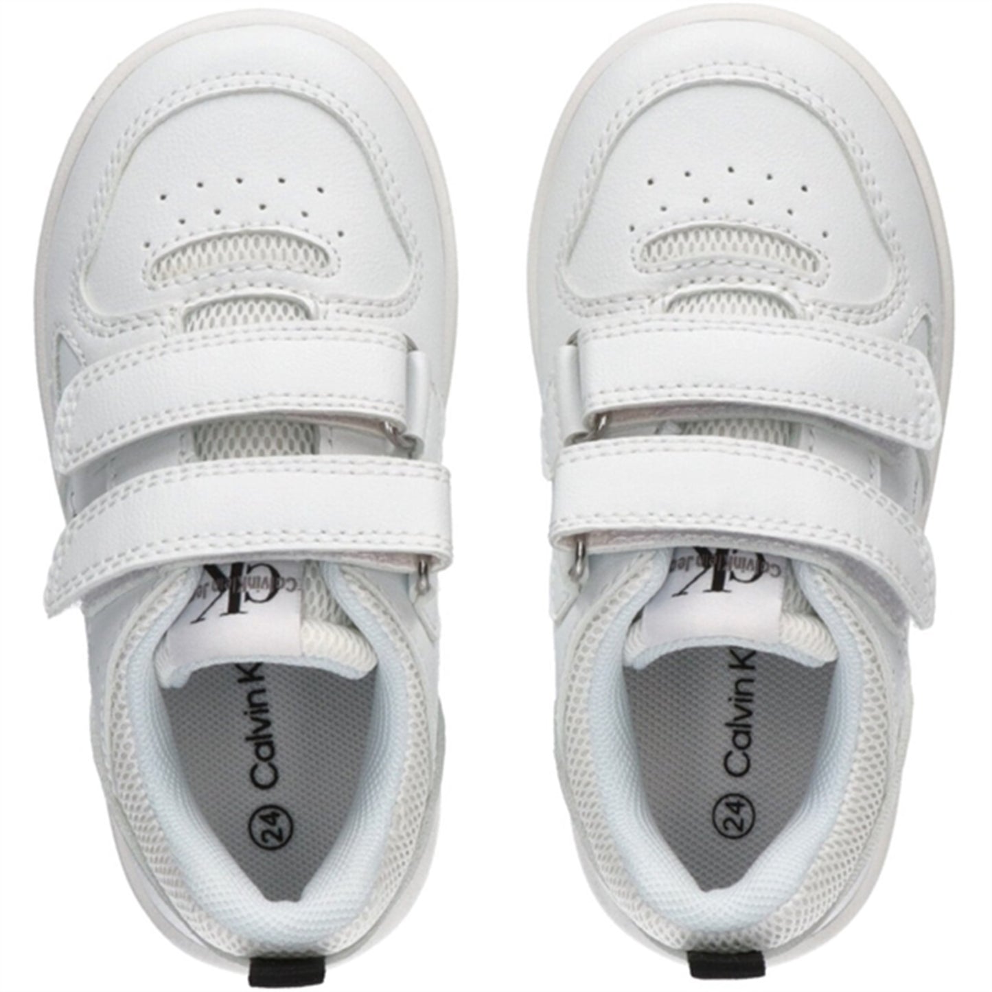 Calvin Klein Low Cut Velcro Sneaker White