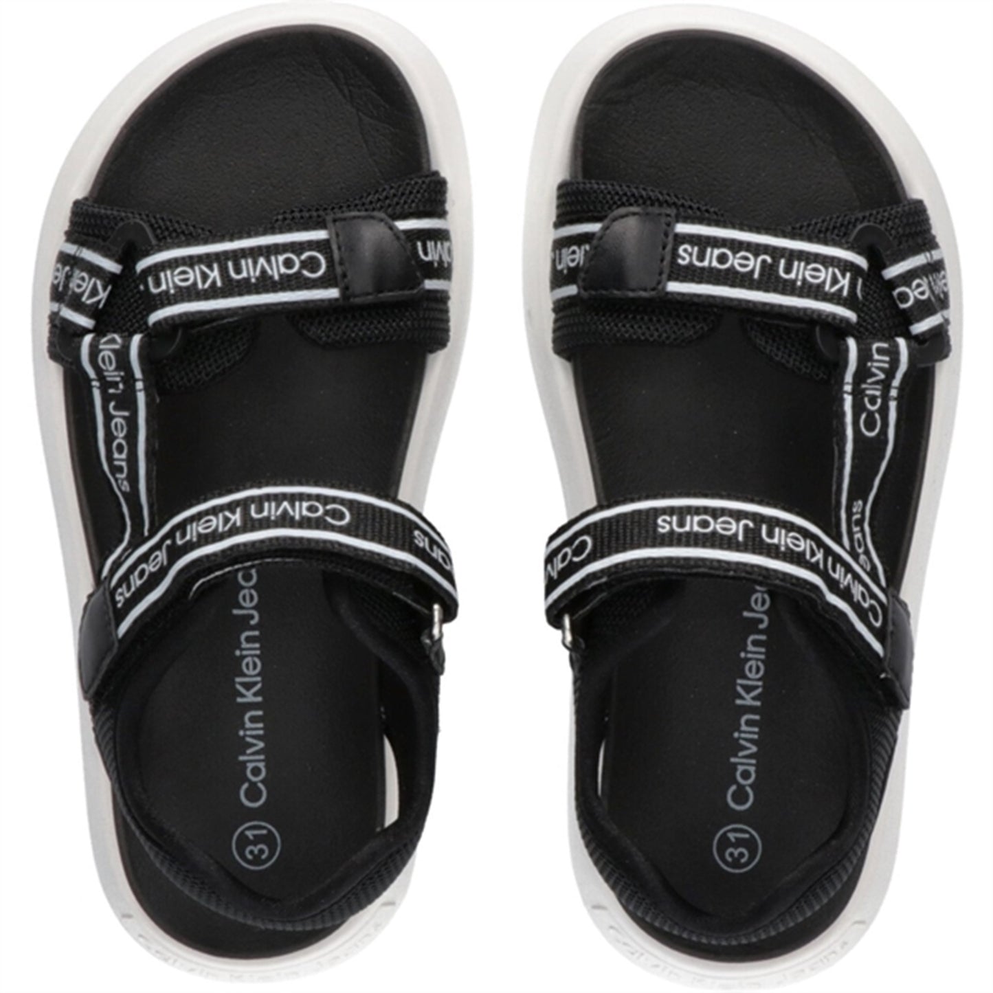 Calvin Klein Velcro Sandal Black