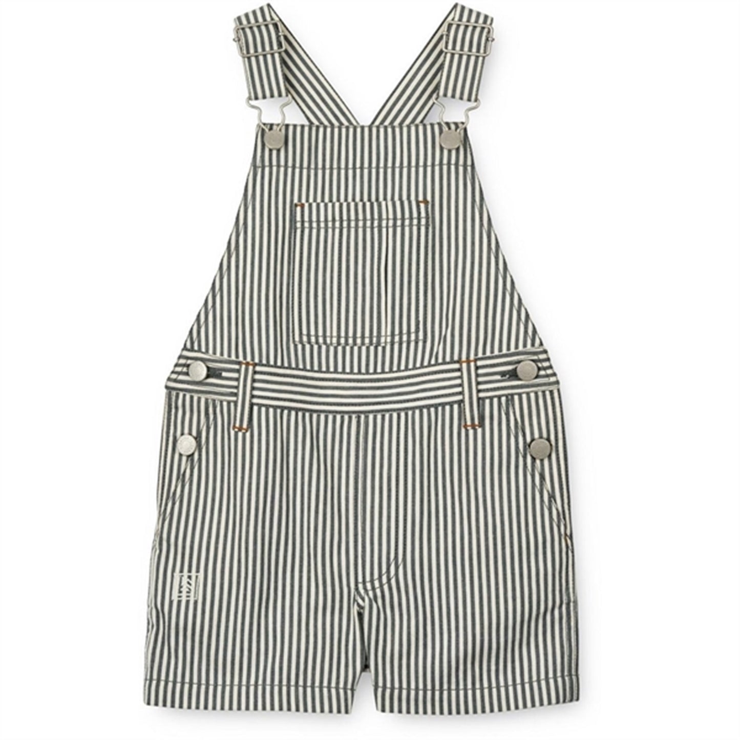 Liewood Y/D Stripe Whale Blue/Creme De La Creme Venedict Stripe Overall