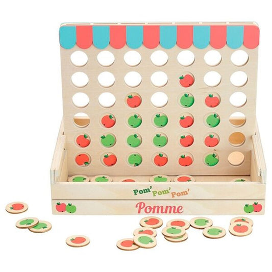 Vilac Four in a Row - Apples