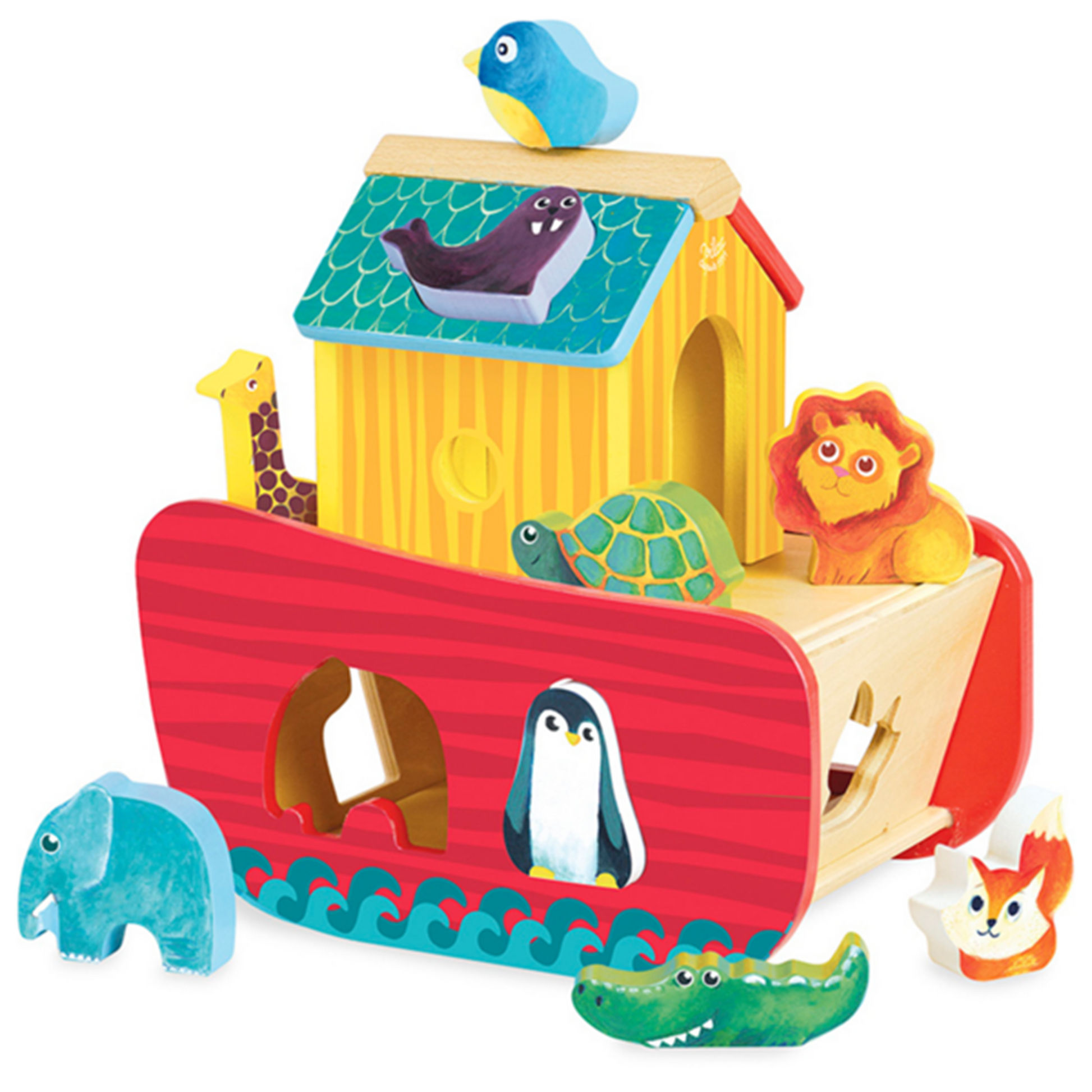 Vilac Ark with Animal Shapes