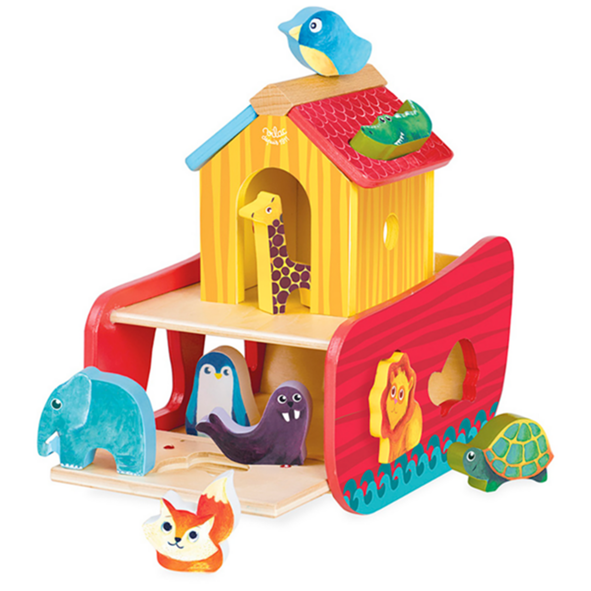 Vilac Ark with Animal Shapes