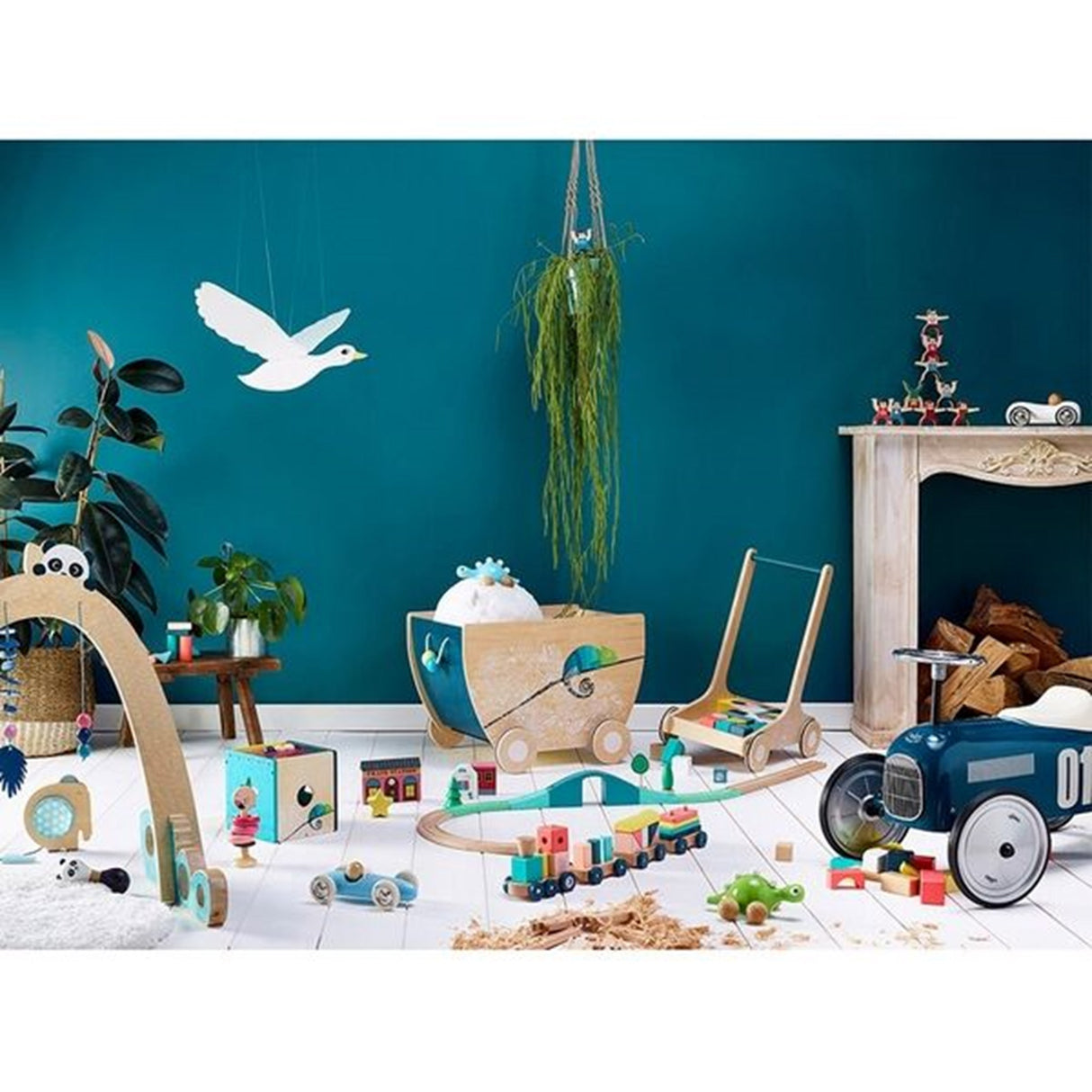 Vilac Toy Wagon