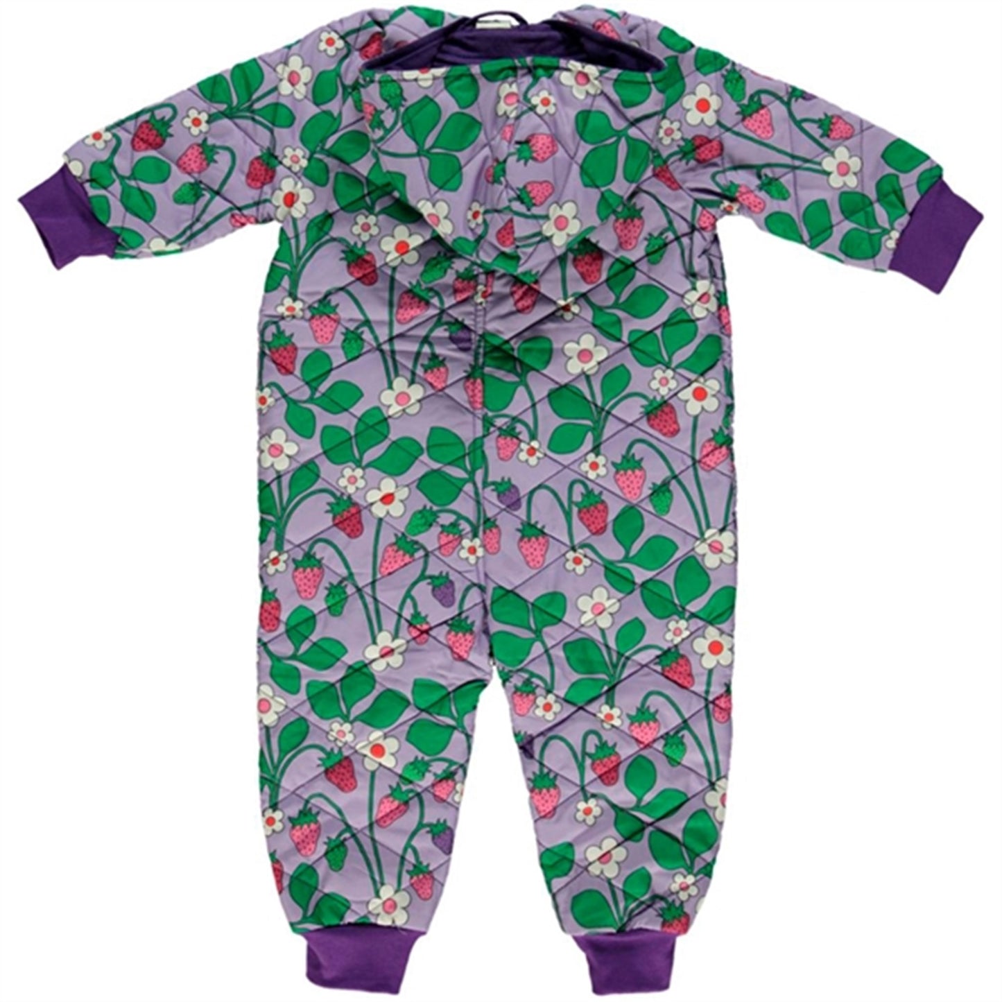 Småfolk Viola Strawberry Thermo Suit