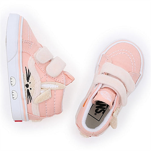 VANS SK8-Mid Reissue V Rabbit Sneakers Garden Party Peach Dust