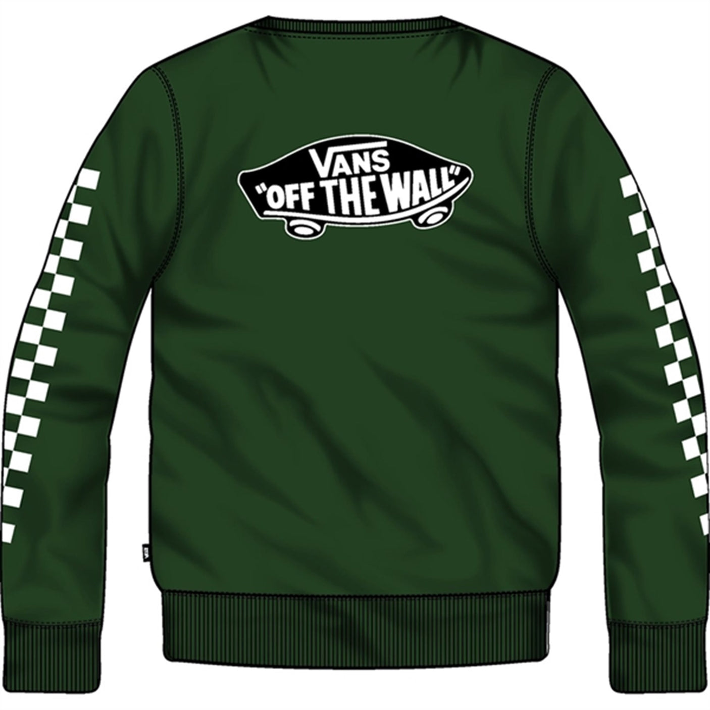 VANS Exposition Check Crew Sweatshirt Mountain View
