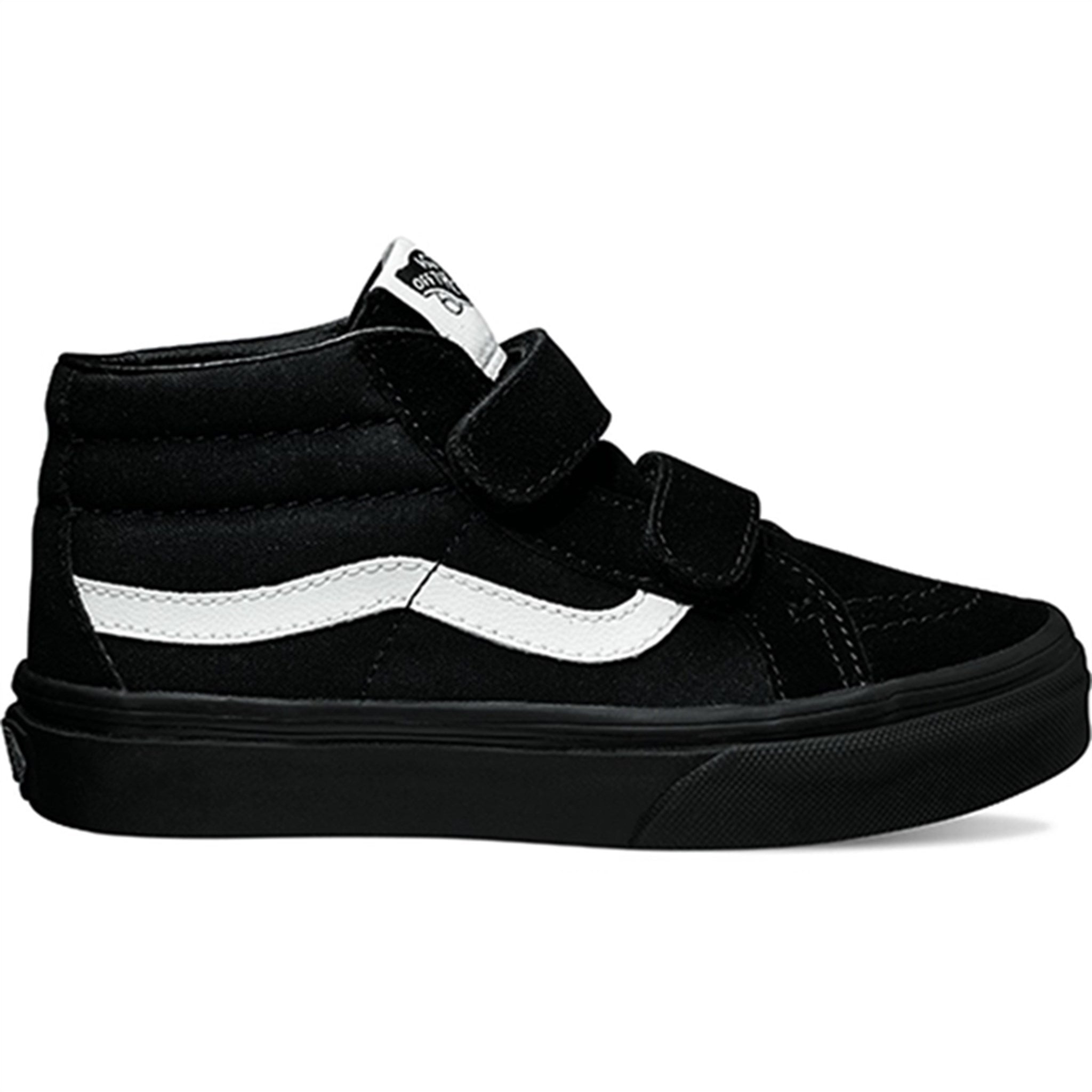 VANS Uy Sk8-Mid Reissue V (Canvas & Suede) Black/Black Sneakers