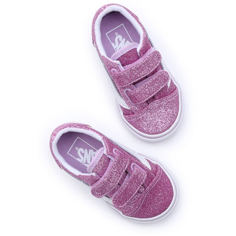 VANS Td Old Skool V Glitter Lilac Sneakers