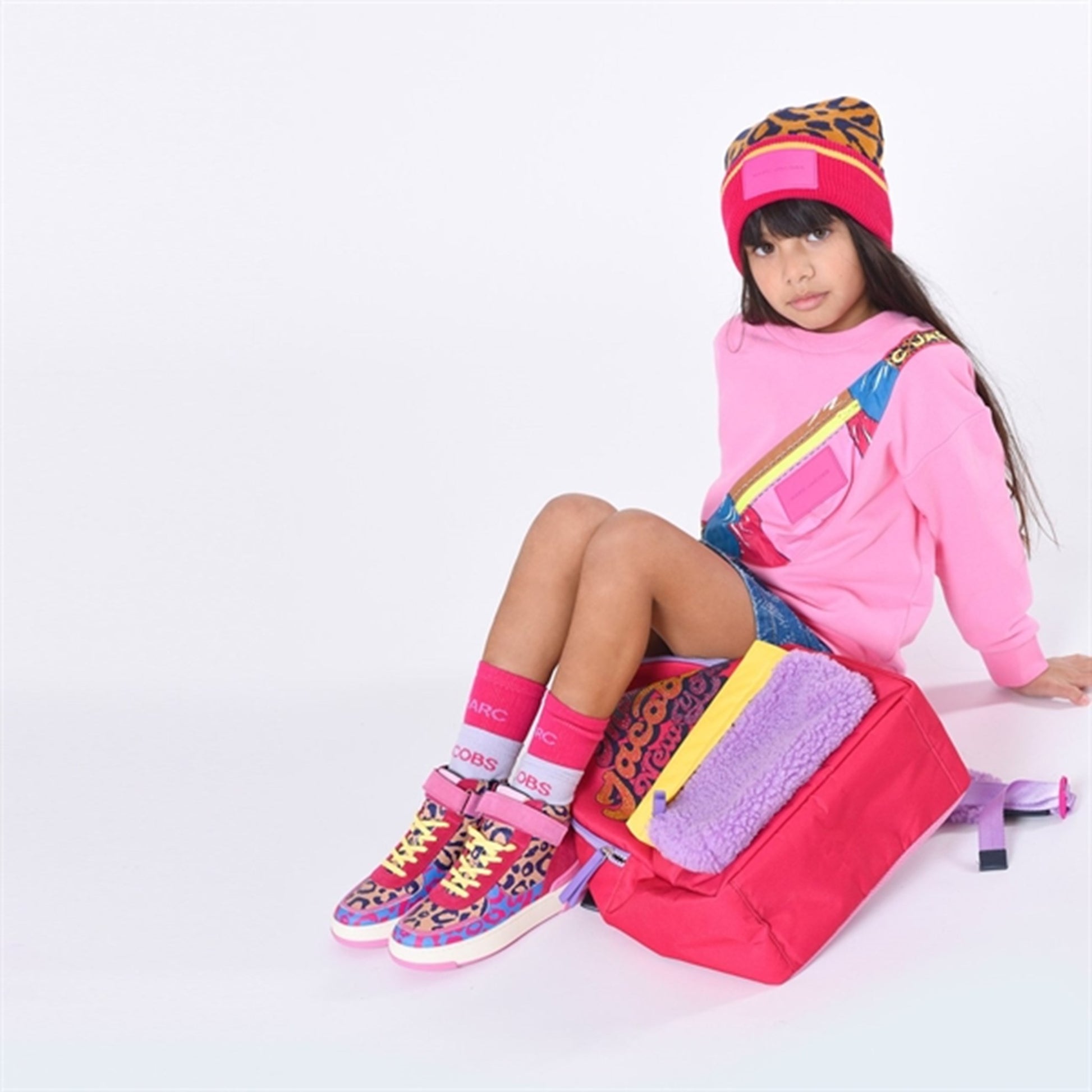 Marc Jacobs Fuschia Backpack