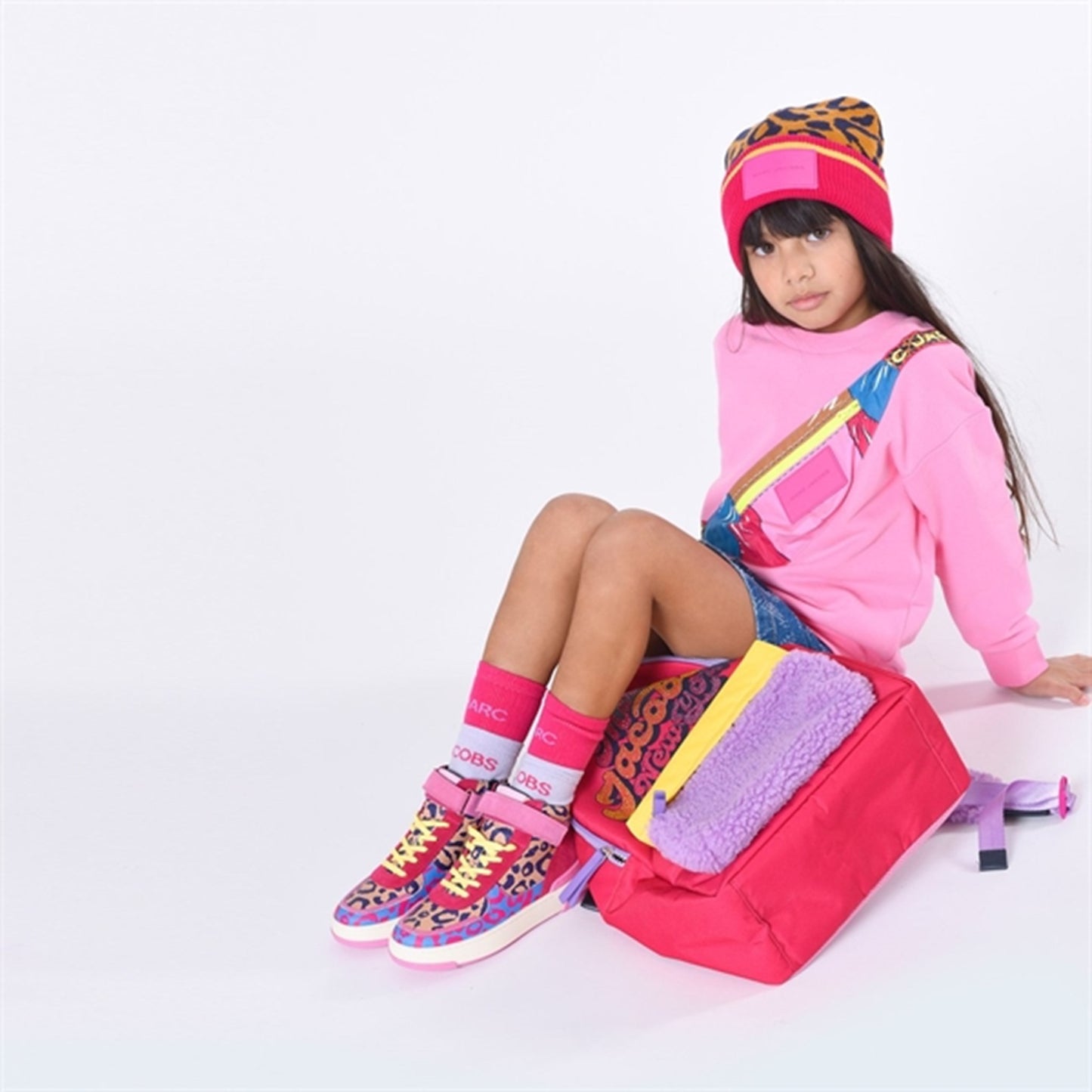 Marc Jacobs Fuschia Backpack