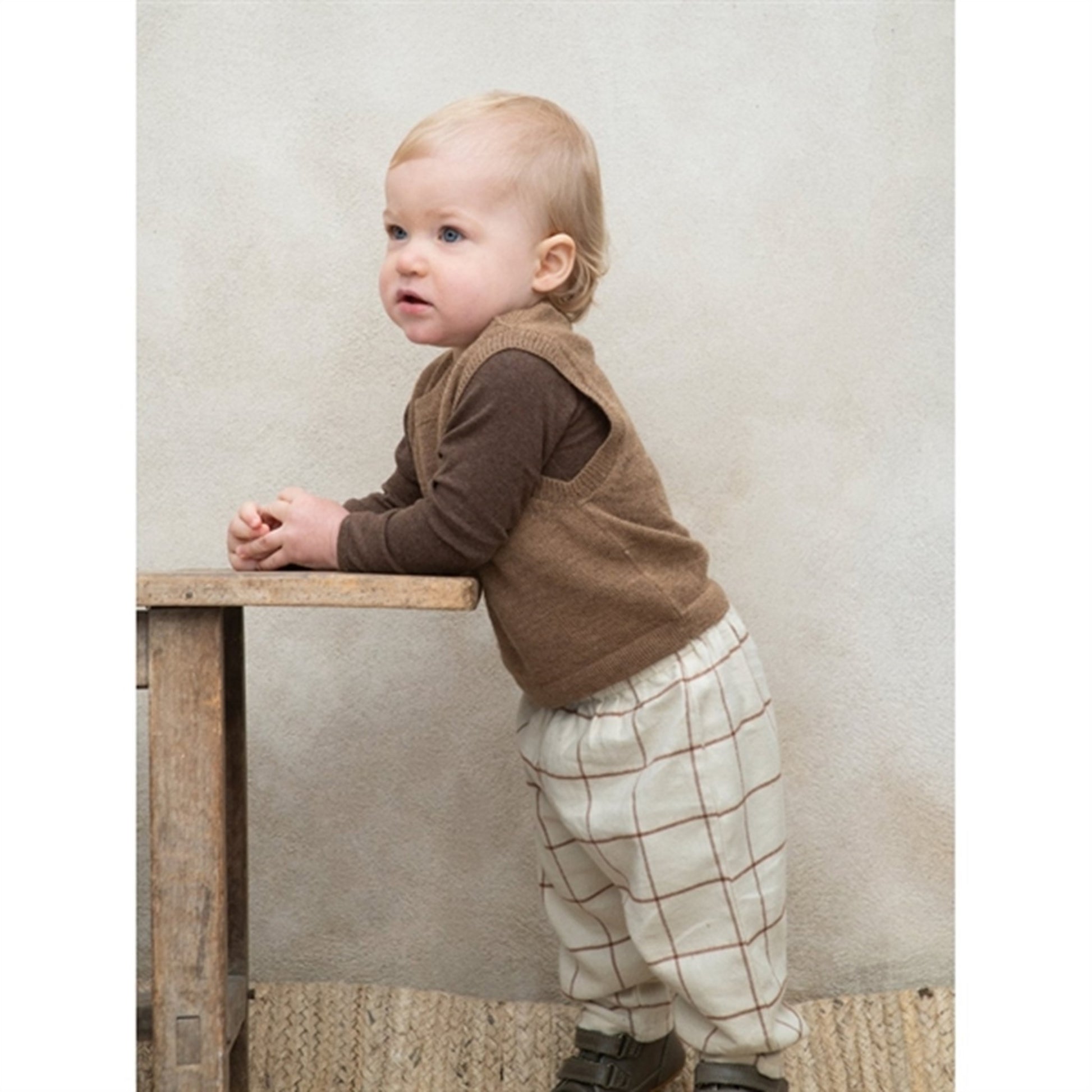 Serendipity Hazelnut Baby Alpaca Vest