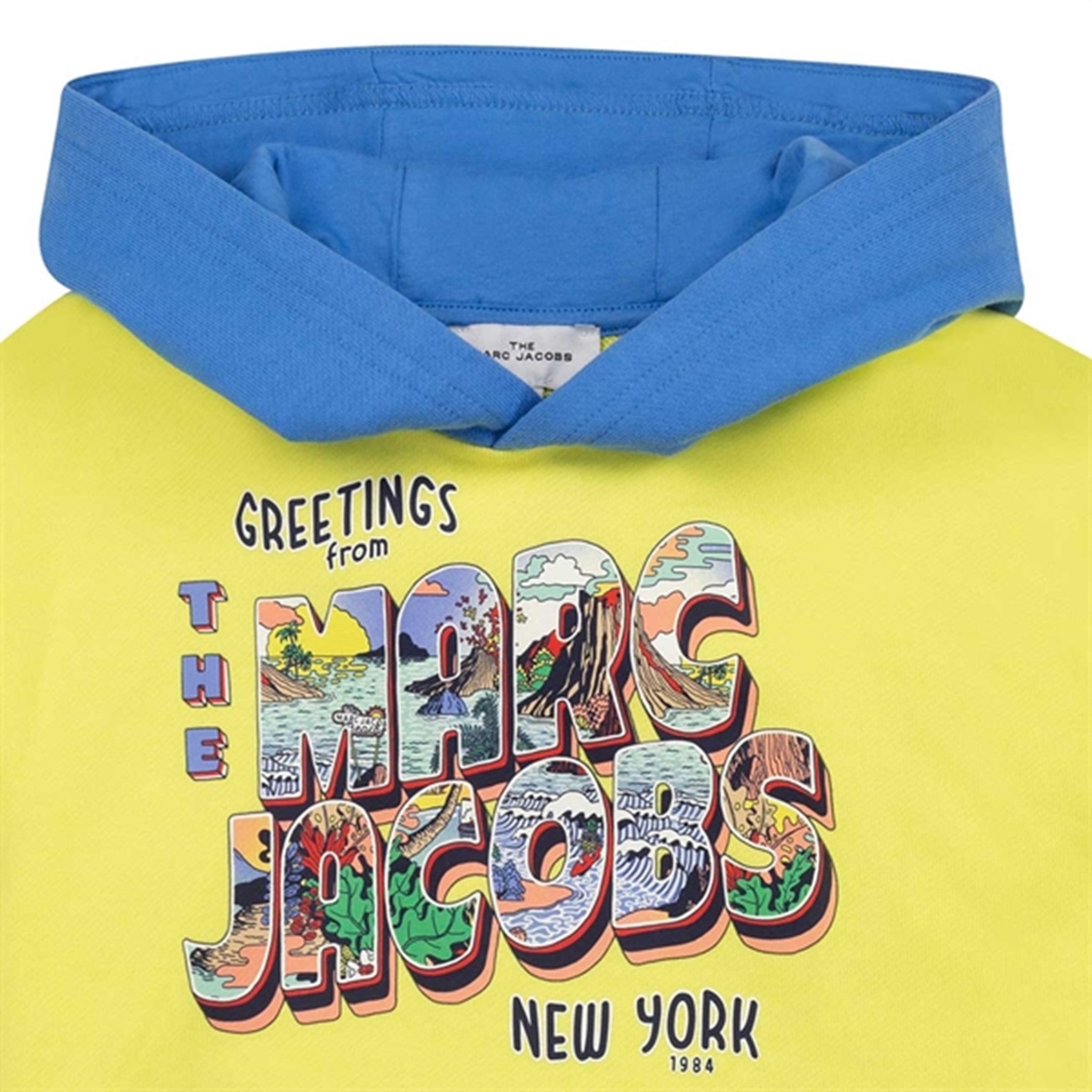 Little Marc Jacobs Hooded Sweatshirt Lemon 2