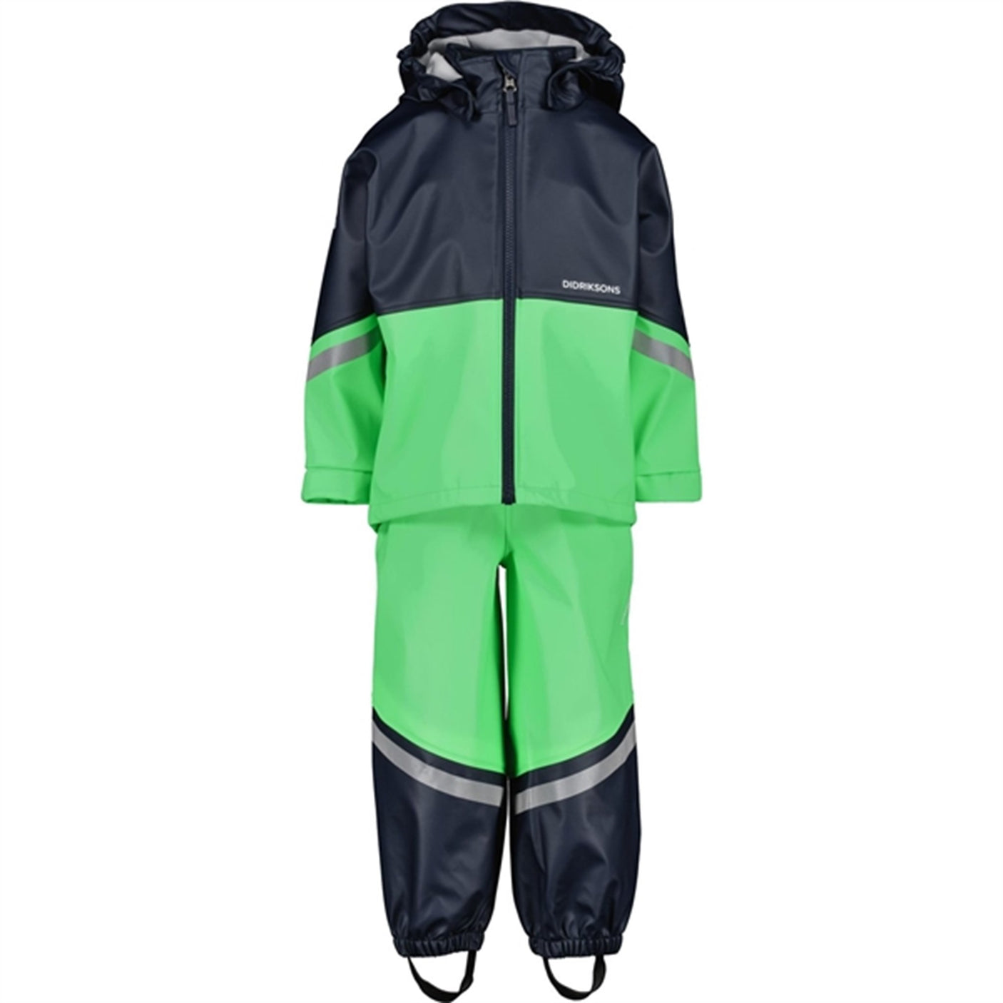 Didriksons Navy Waterman Kids Rainwear