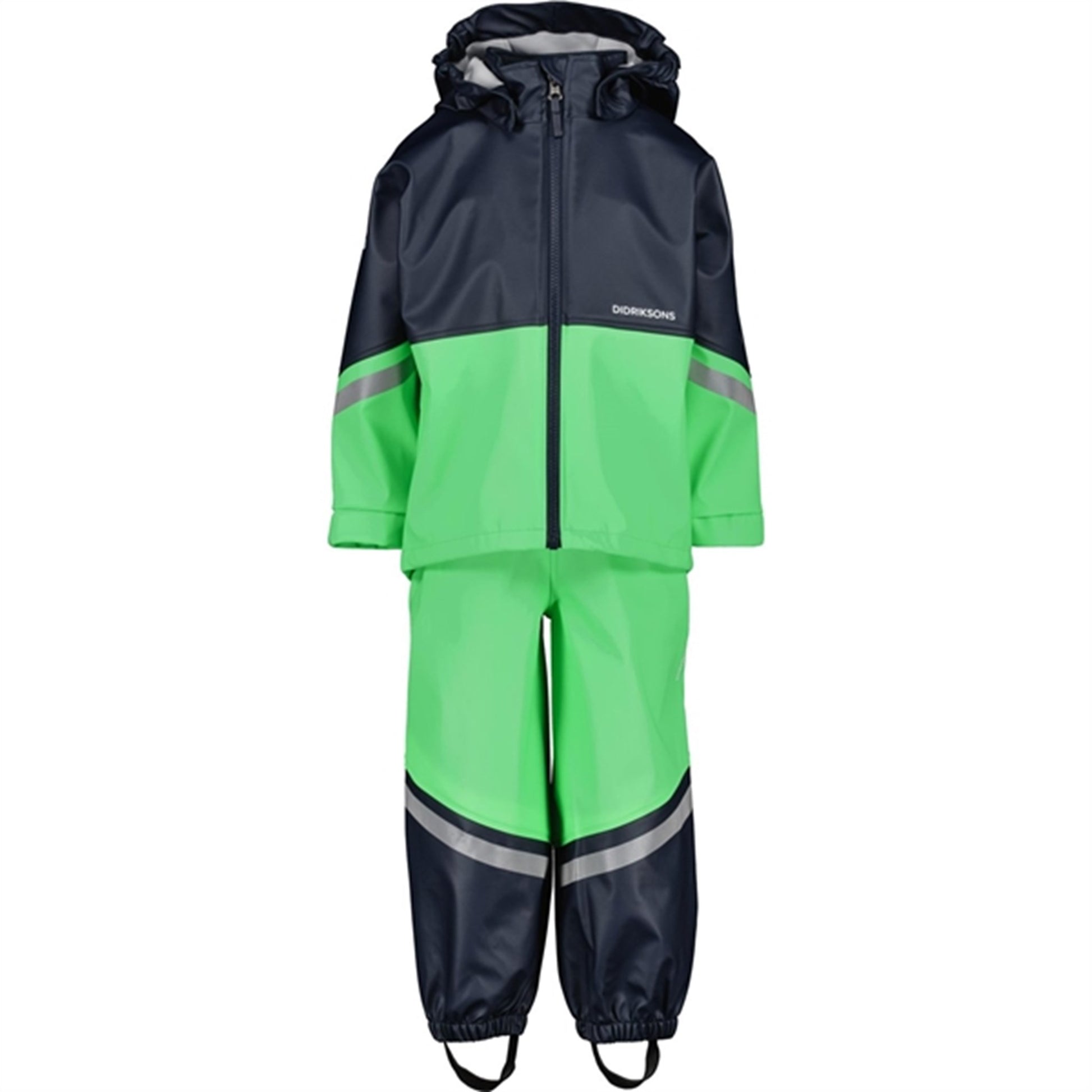 Didriksons Navy Waterman Kids Rainwear