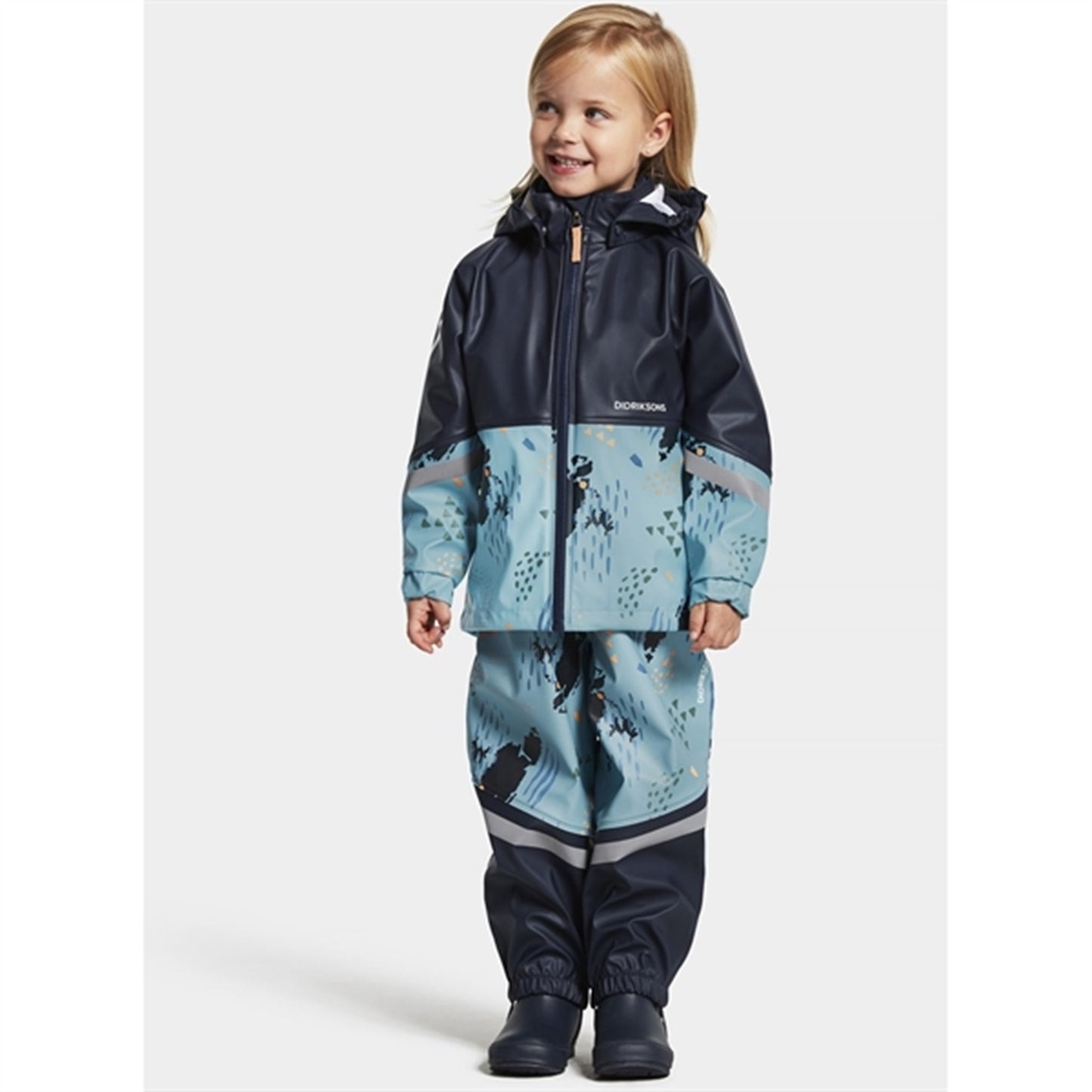 Didriksons Waterman Grundsund Blue Rain Set