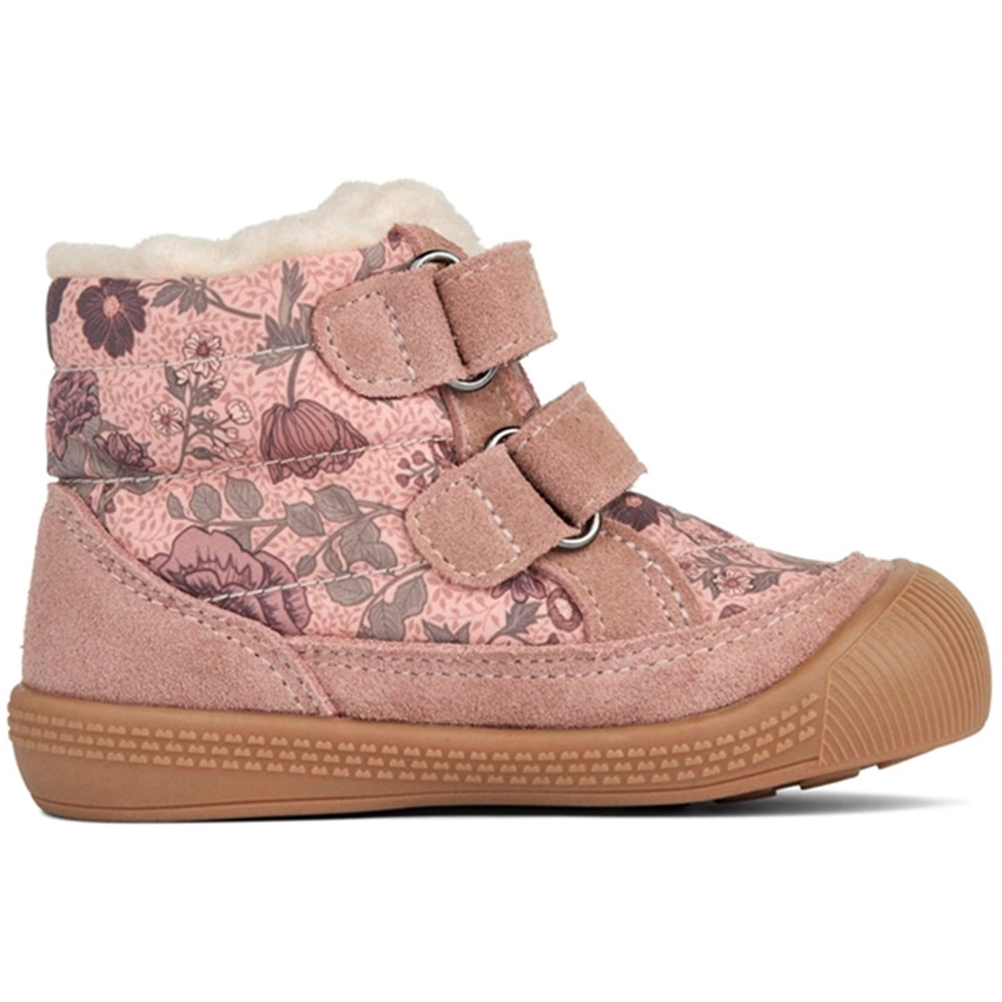 Wheat Winter Boots Daxi Wool Tex Print Dusty Rouge