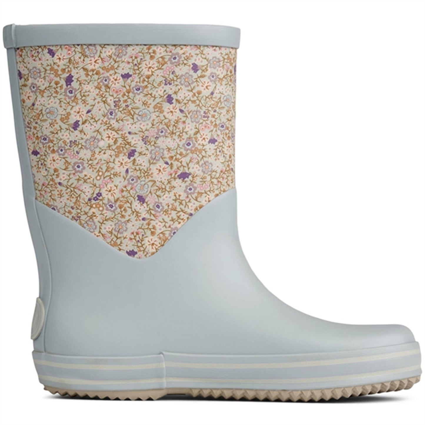 Wheat Rubber Boots Juno Highrise Flowers