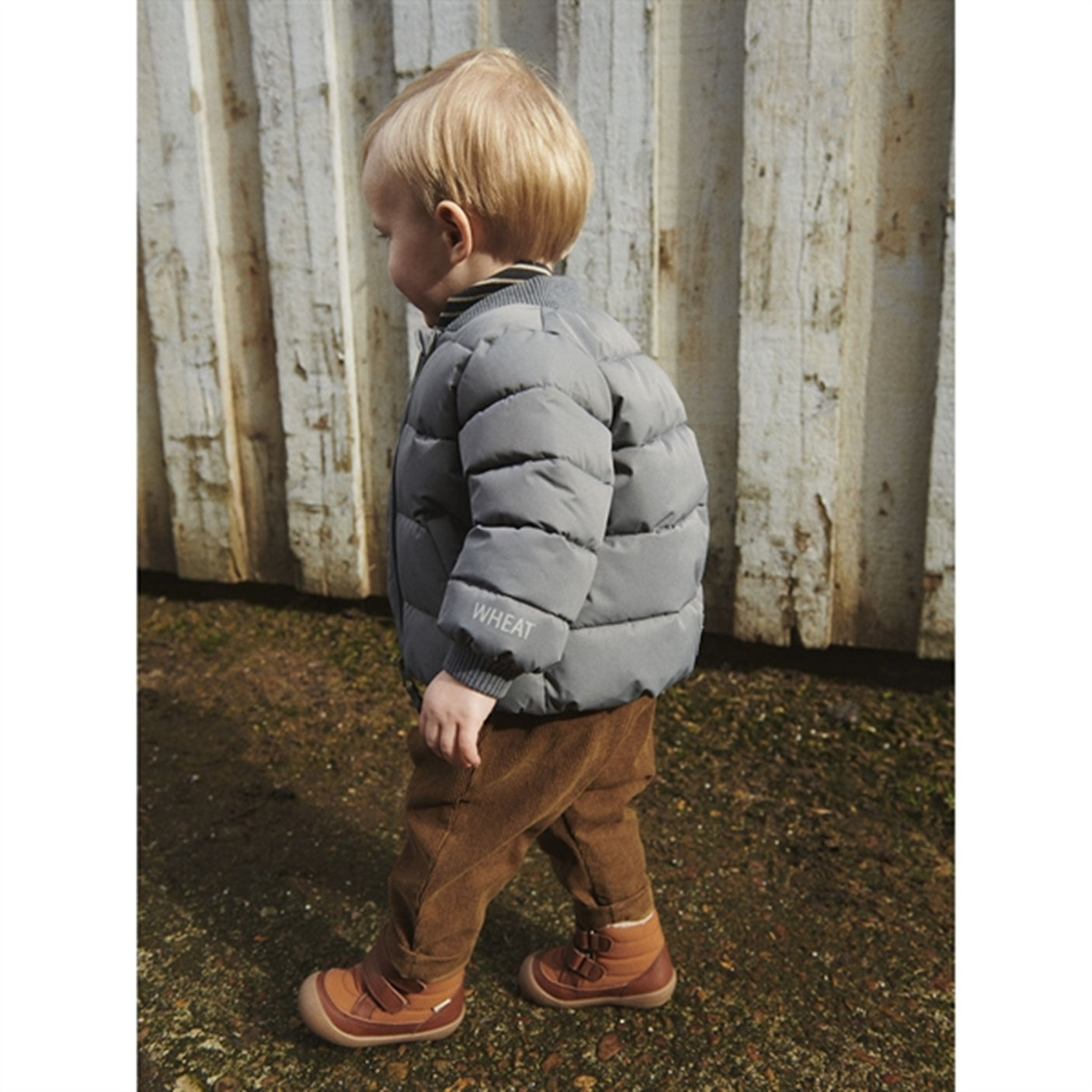 Wheat Puffer Jacket Yuri Autumn Sky