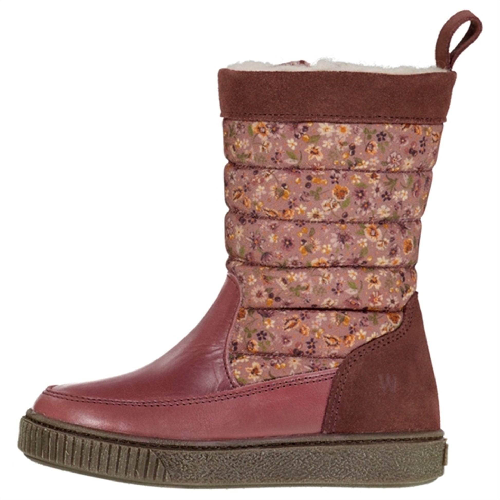 Wheat Koa High Tex Boots Lilac Flowers