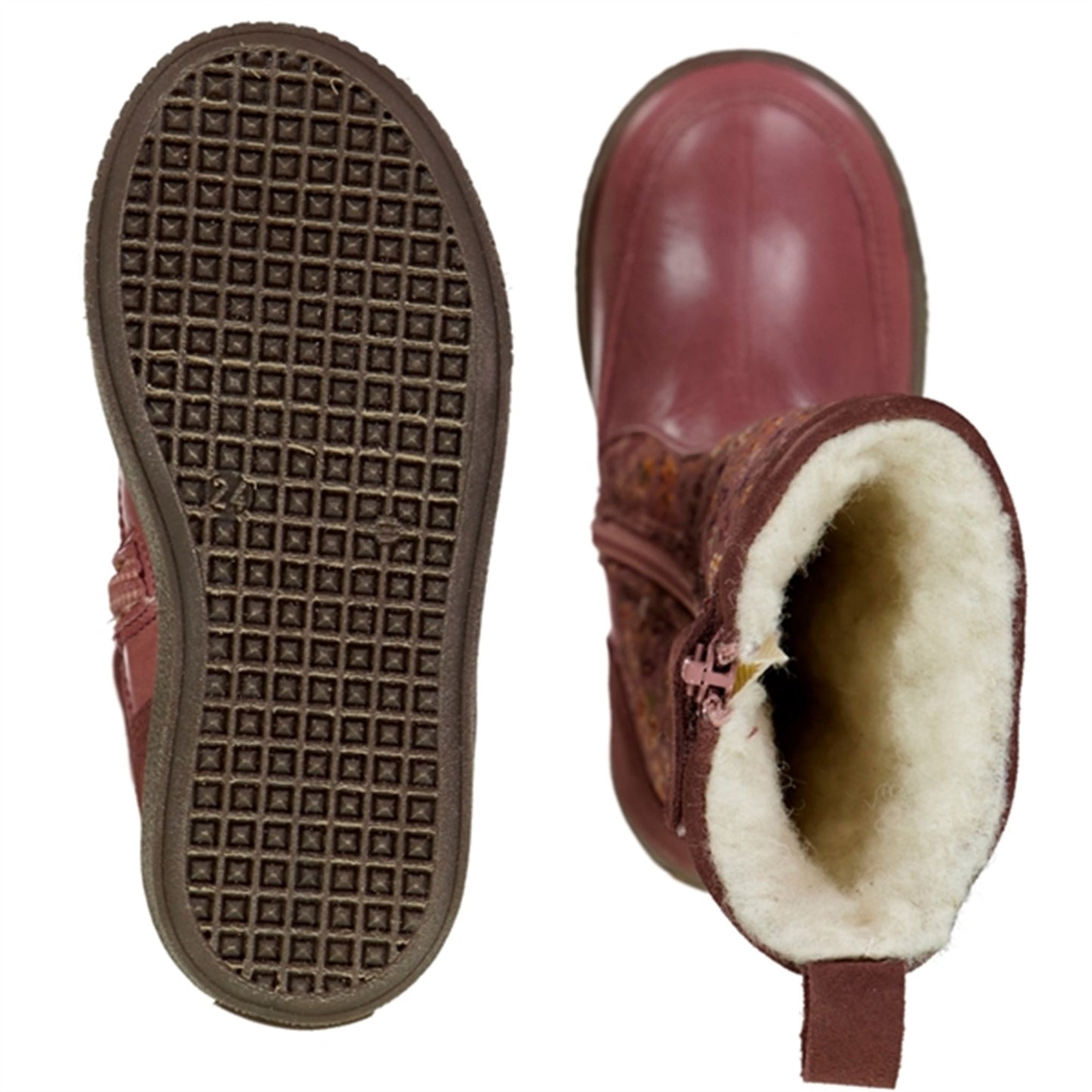 Wheat Koa High Tex Boots Lilac Flowers 2