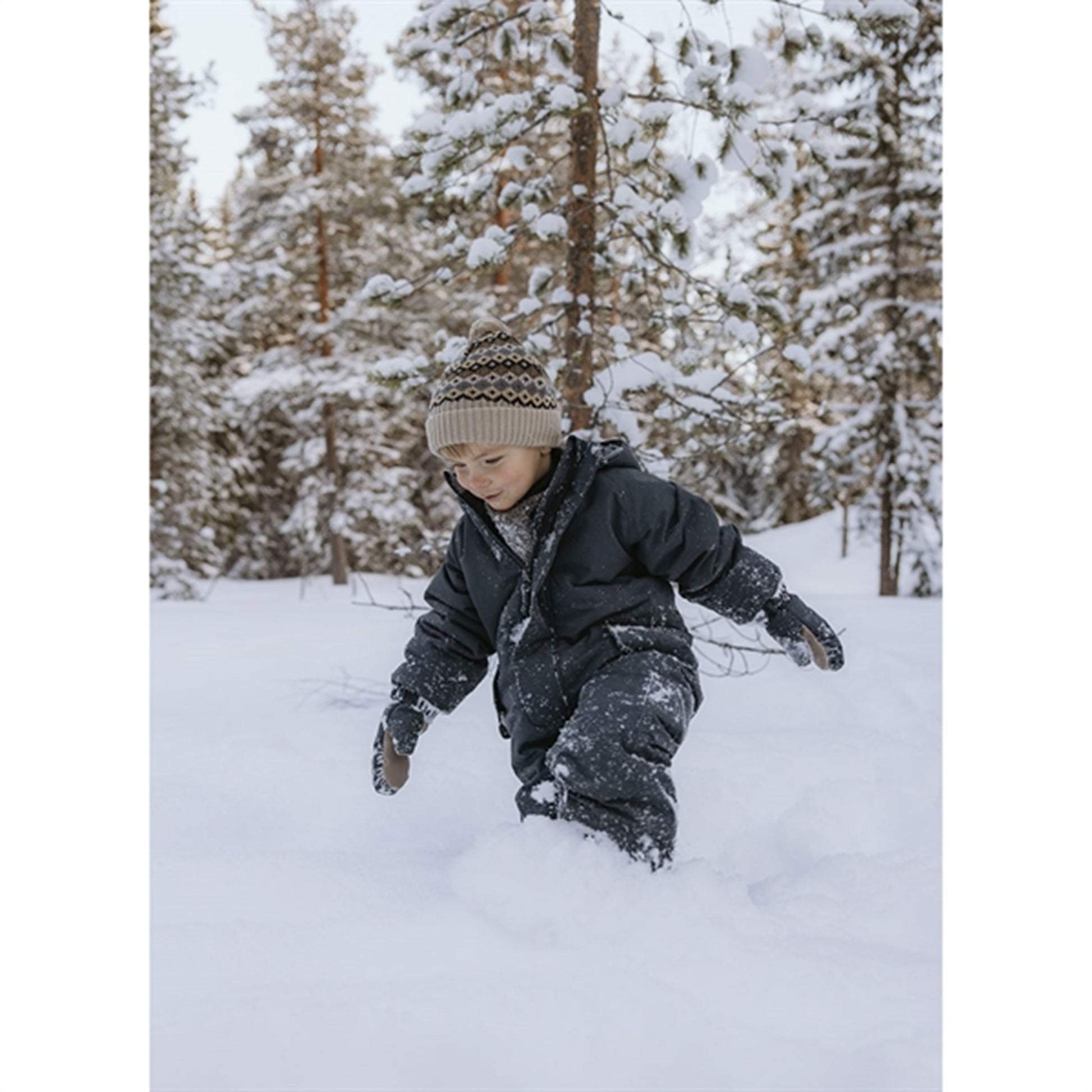 Wheat Snowsuit Miko Tech Dark Blue