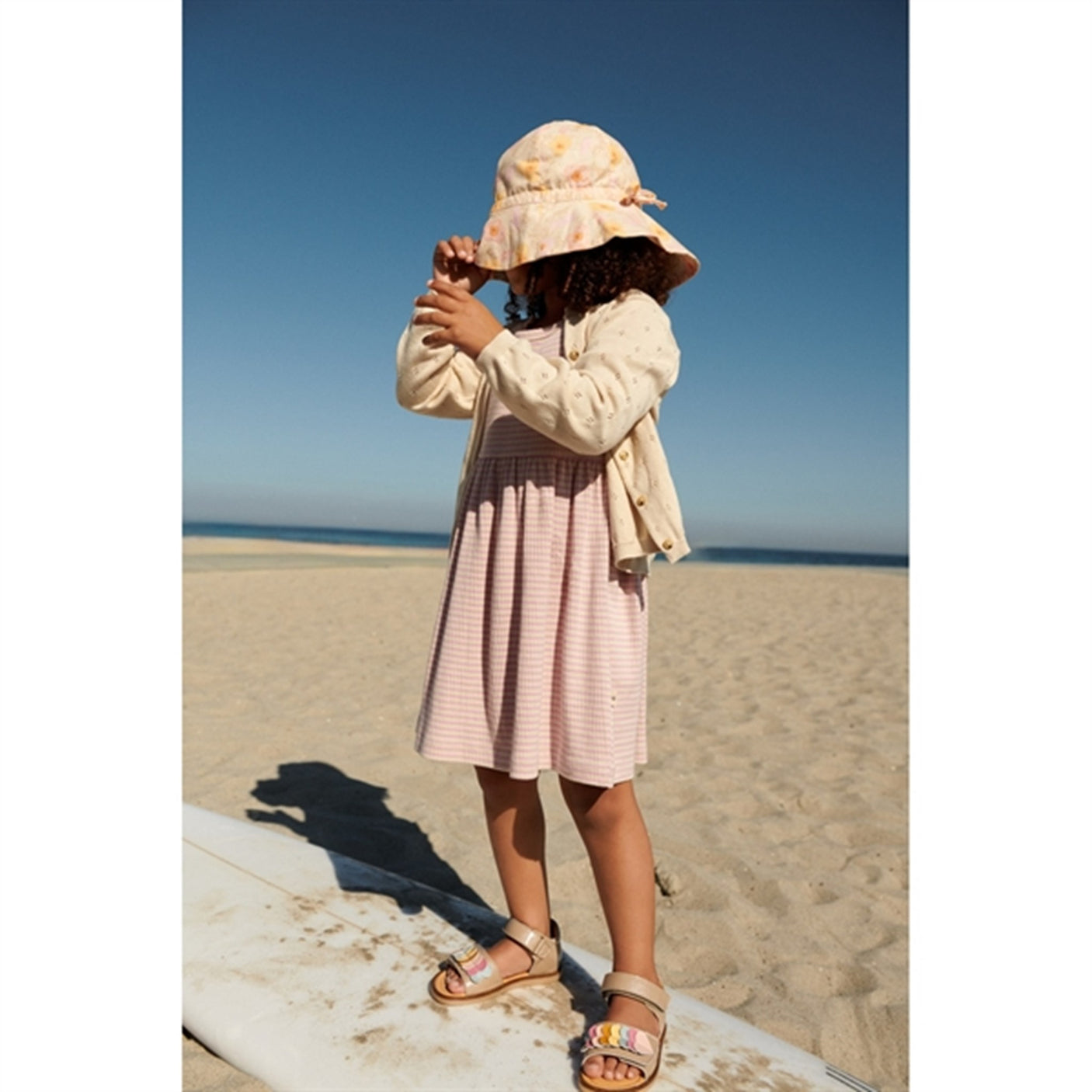 Wheat Sandshell Knit Cardigan Maia