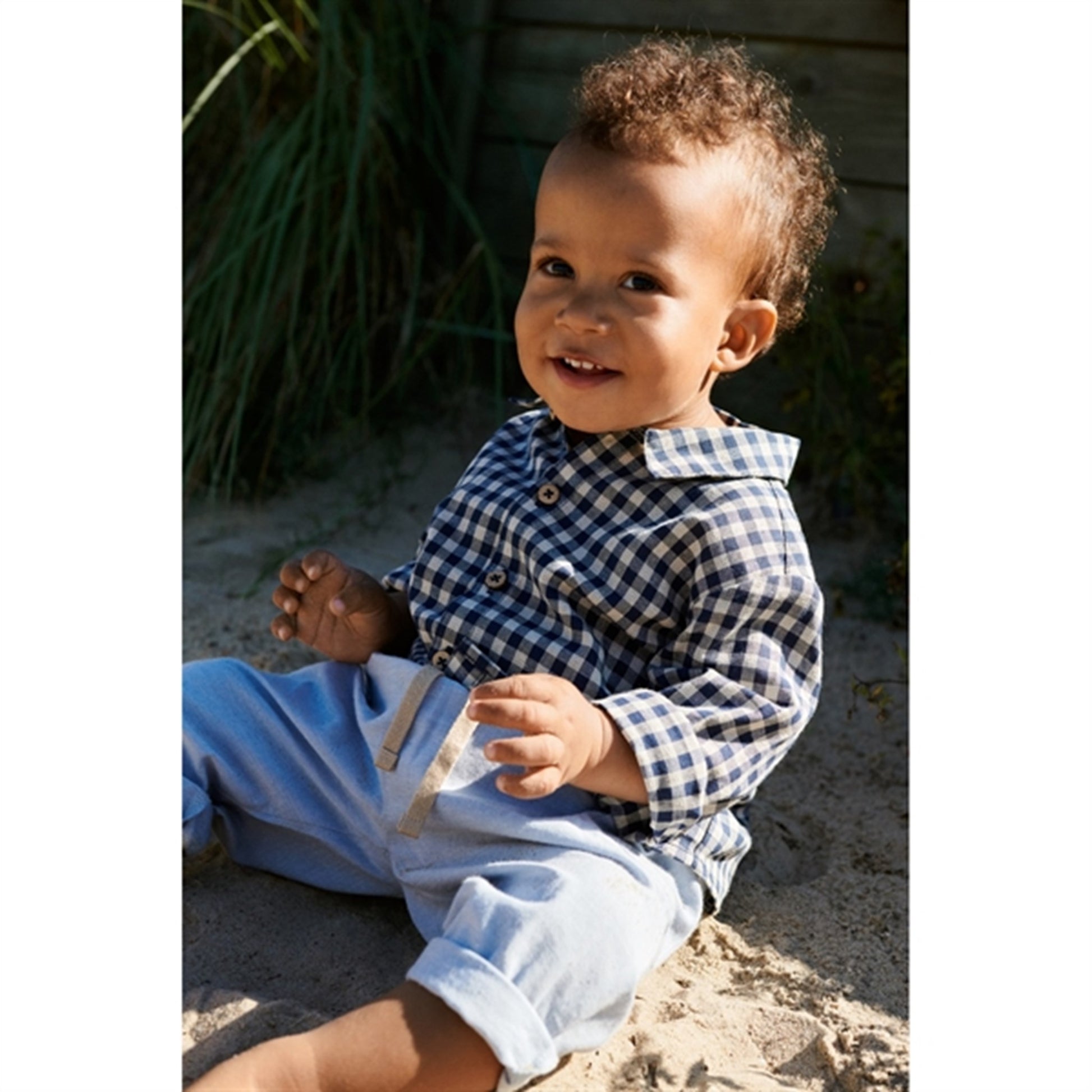 Wheat Blue Waves Pants Arne