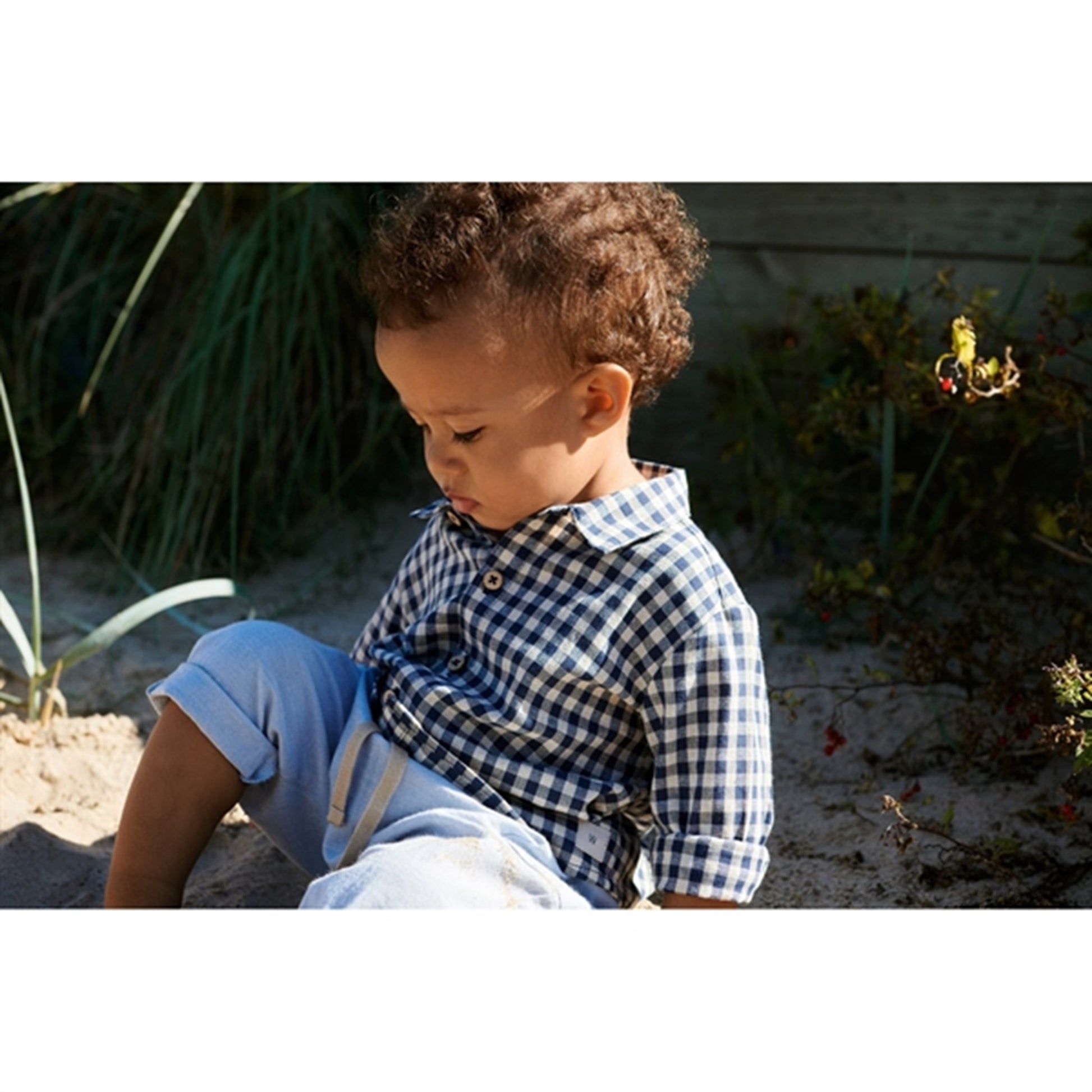 Wheat Blue Waves Pants Arne